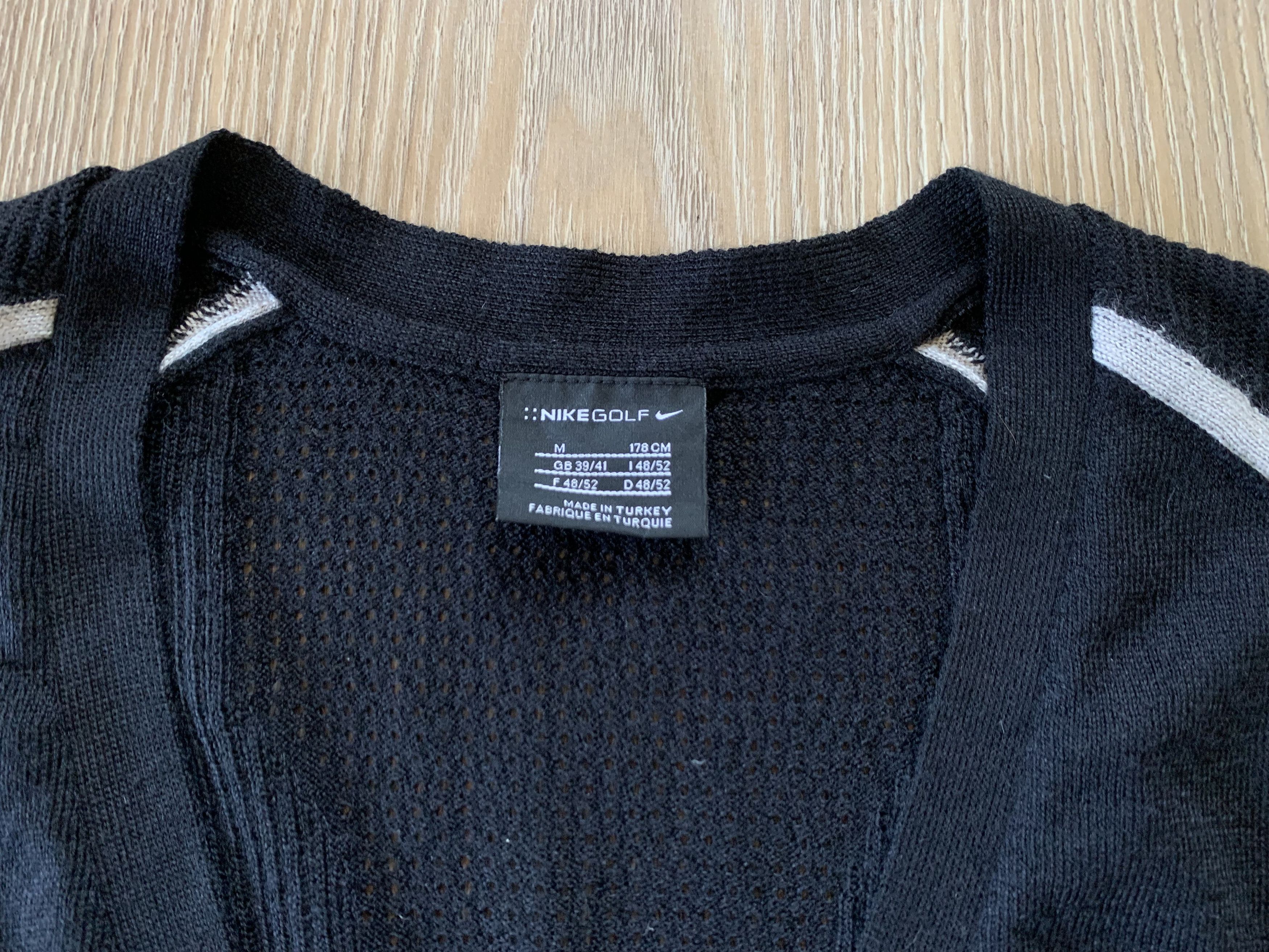 Nike × Vintage Nike Golf Wool Training Sleeveless Vest Size M / US 6-8 / IT 42-44 - 5 Thumbnail