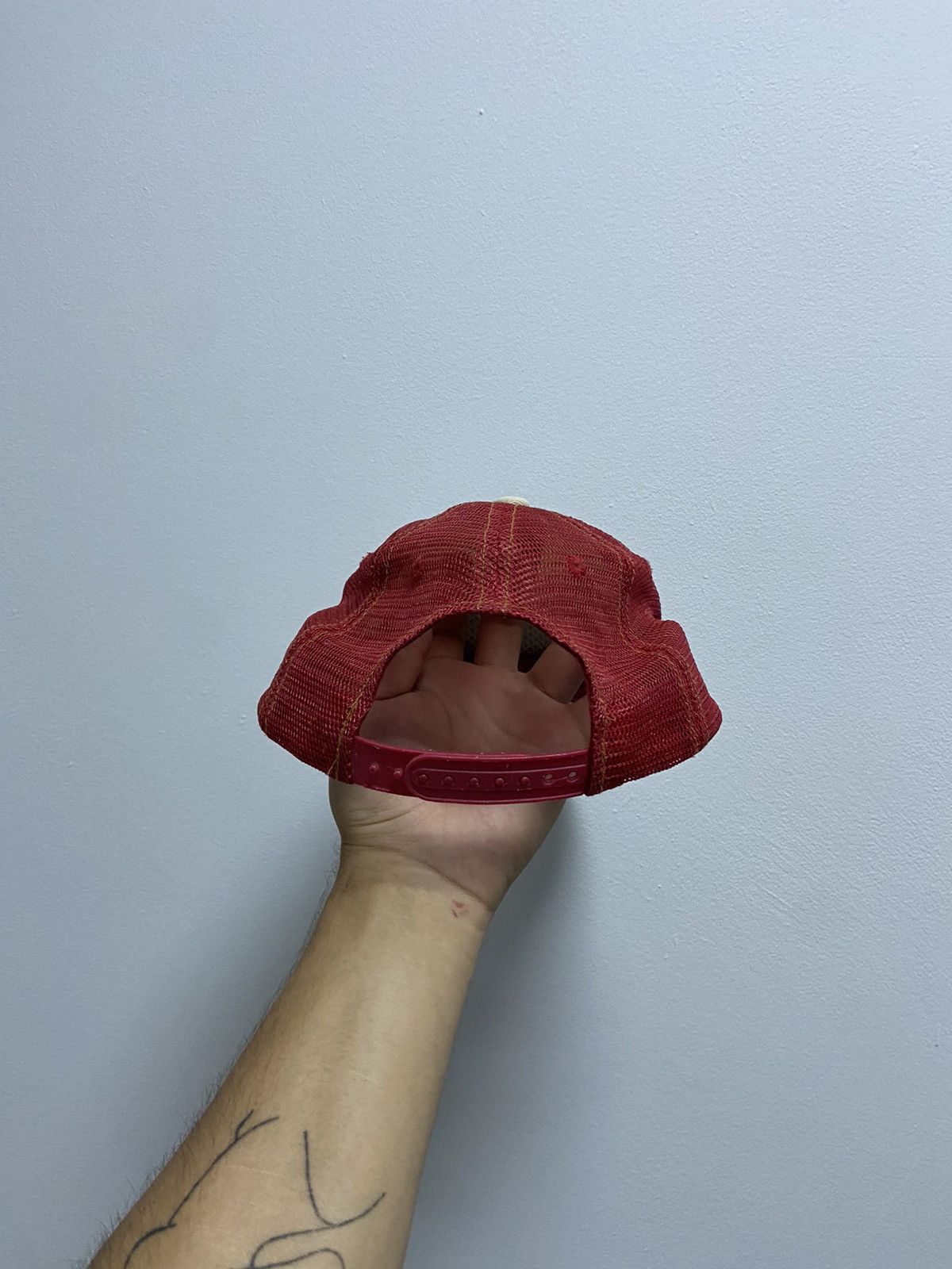 Vintage × Von Dutch Von Dutch Skull Vintage Big Logo Cap Hat Y2K skate Size ONE SIZE - 4 Thumbnail