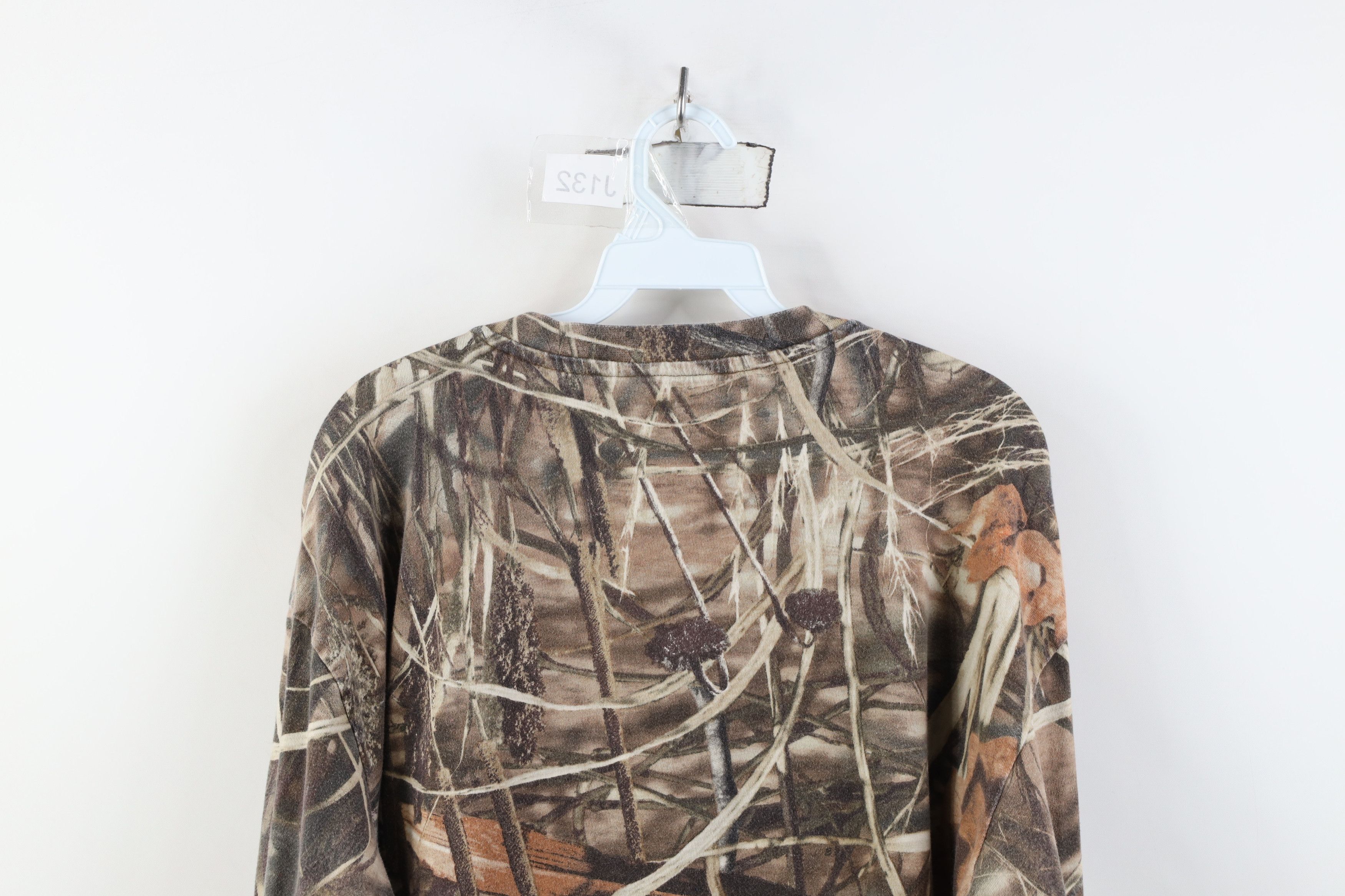 Vintage Vintage Y2K Streetwear Camouflage Long Sleeve Henley T-Shirt Size US XL / EU 56 / 4 - 11 Thumbnail