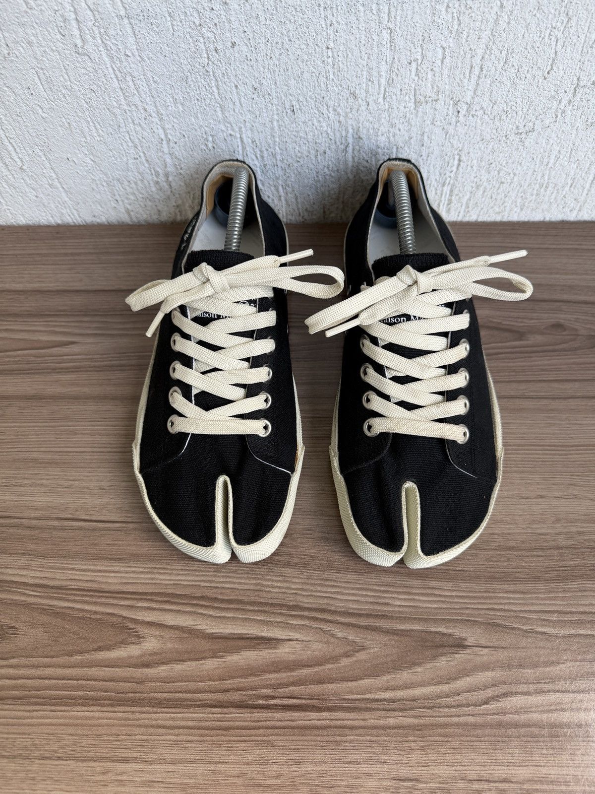Maison Margiela Tabi canvas sneakers Size US 8.5 / IT 38.5 - 3 Thumbnail