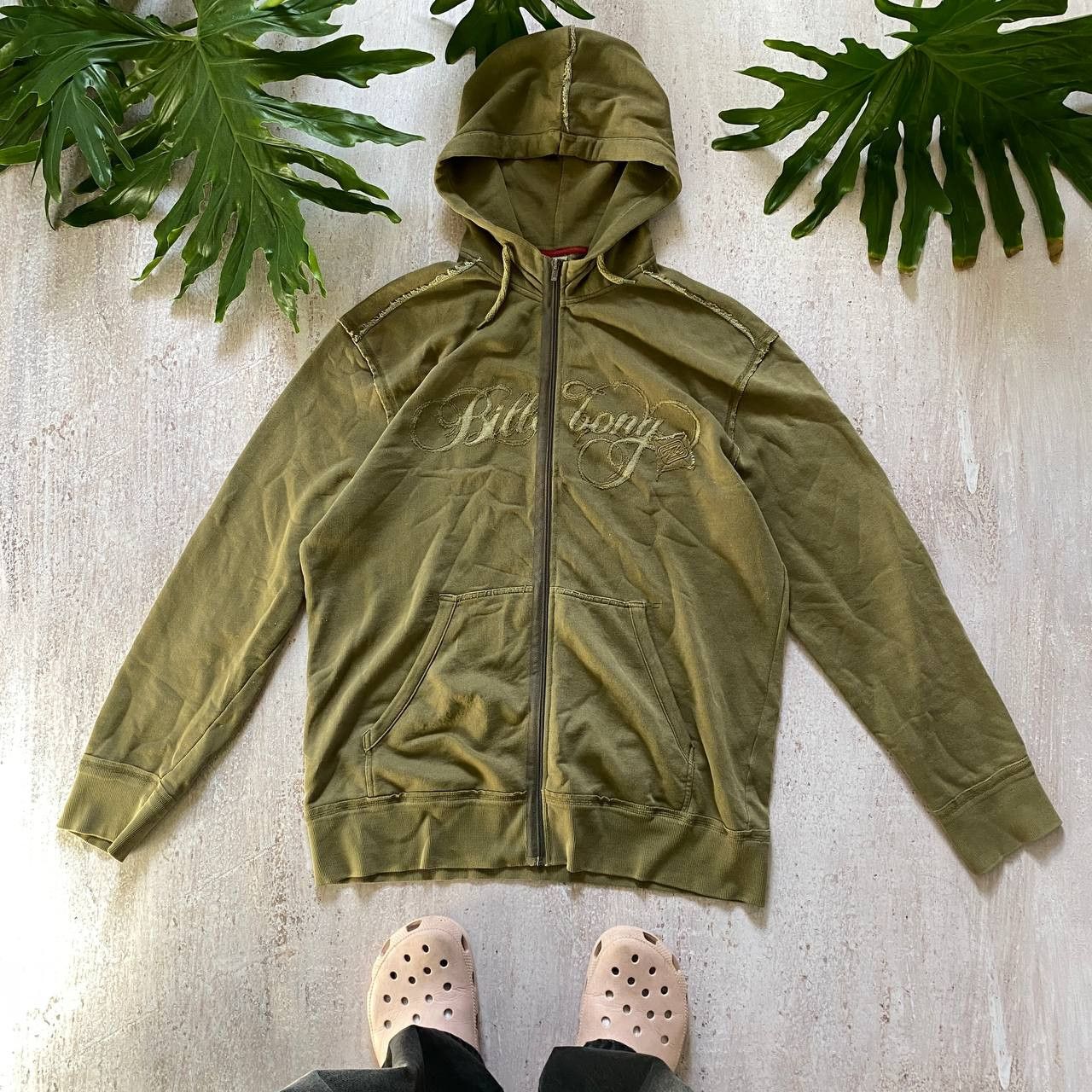 Billabong VINTAGE Y2K BILLABOND AMAZING KHAKI ZIP HOODIE 137 Size US XXL / EU 58 / 5 - 1 Thumbnail