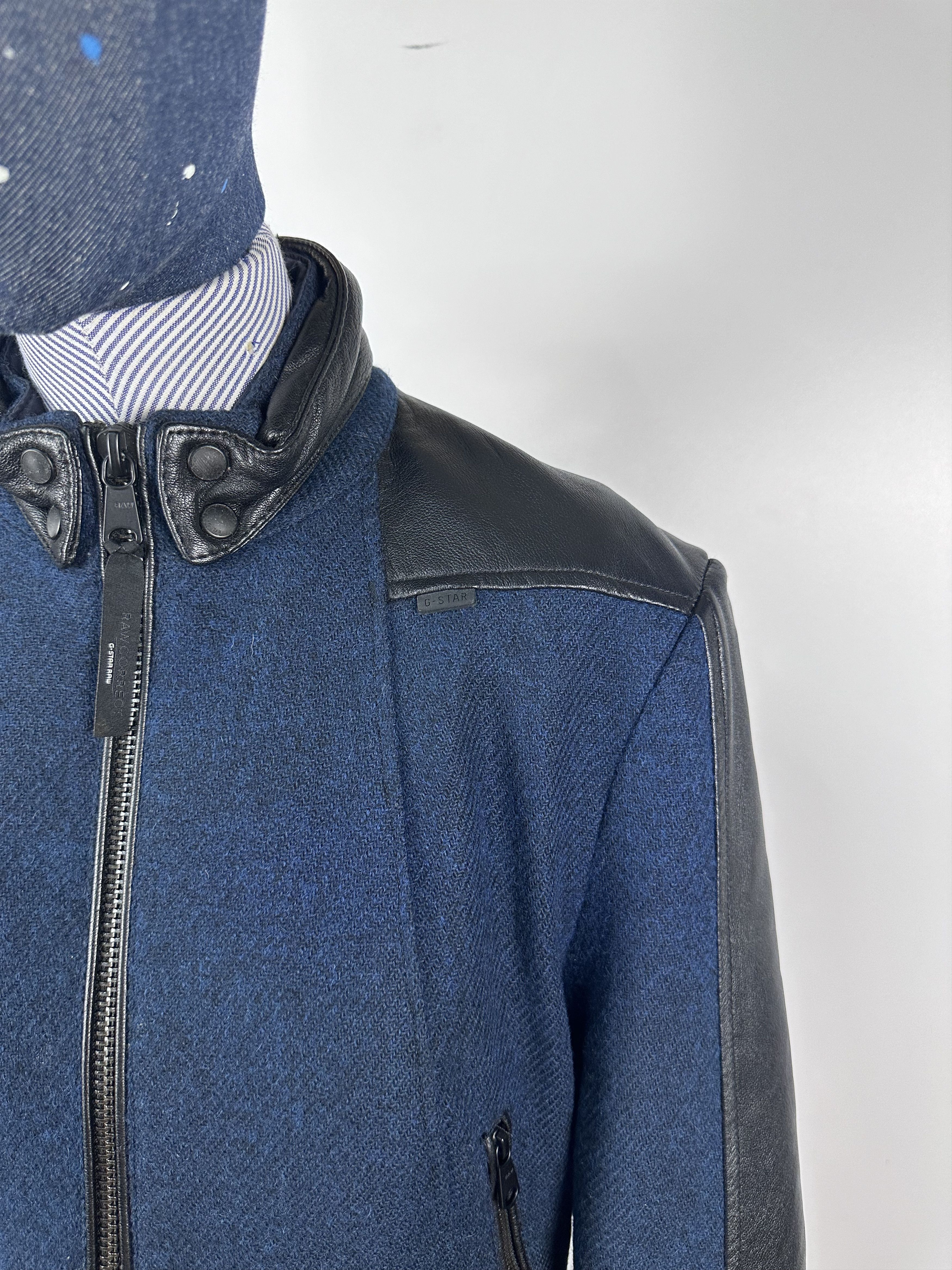 G-Star G Star Raw Cook Jacket Wool Blue Size M Size M / US 6-8 / IT 42-44 - 3 Thumbnail