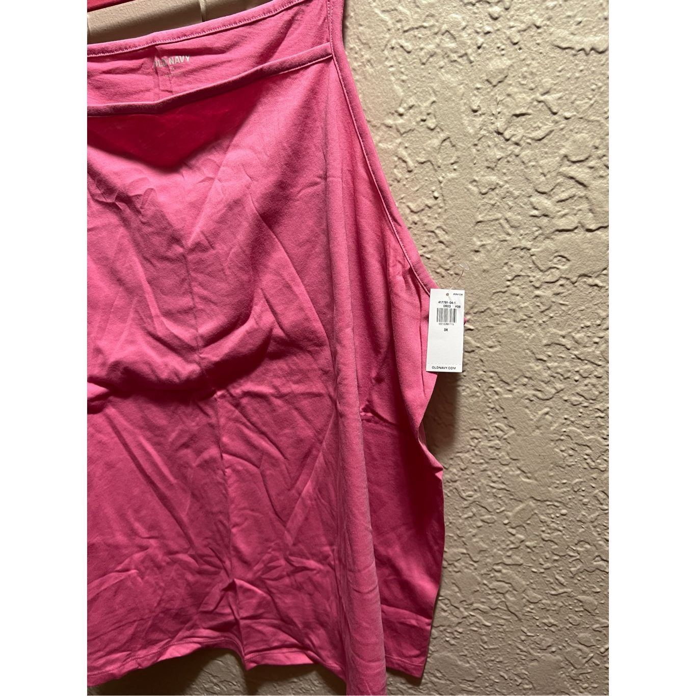 Old Navy Old Navy Pink Tank Top Woman’s Size 3X NEW Size 3XL / US 20-22 - 6 Thumbnail