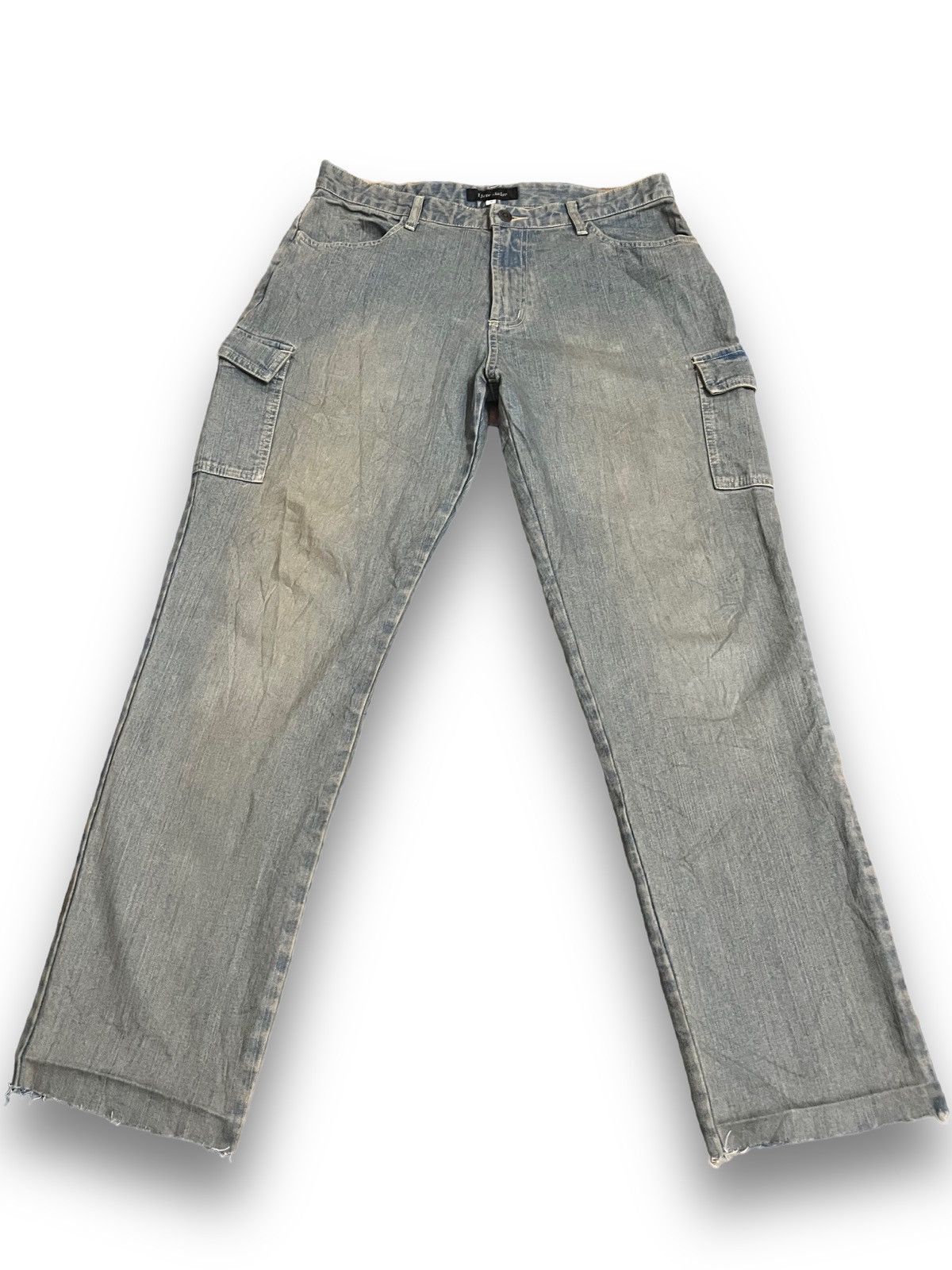 Japanese Brand Livre Claire Cargo Denim Size US 33 - 1 Thumbnail