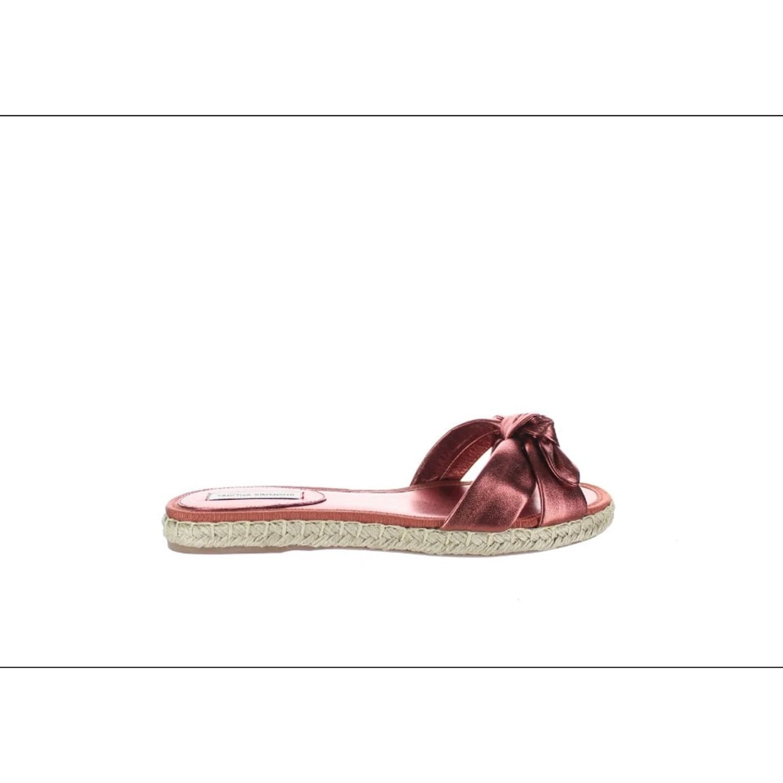 Tabitha Simmons Tabitha Simmons Heli Slides Peach Metallic Size US 5.5 / IT 35.5 - 4 Thumbnail
