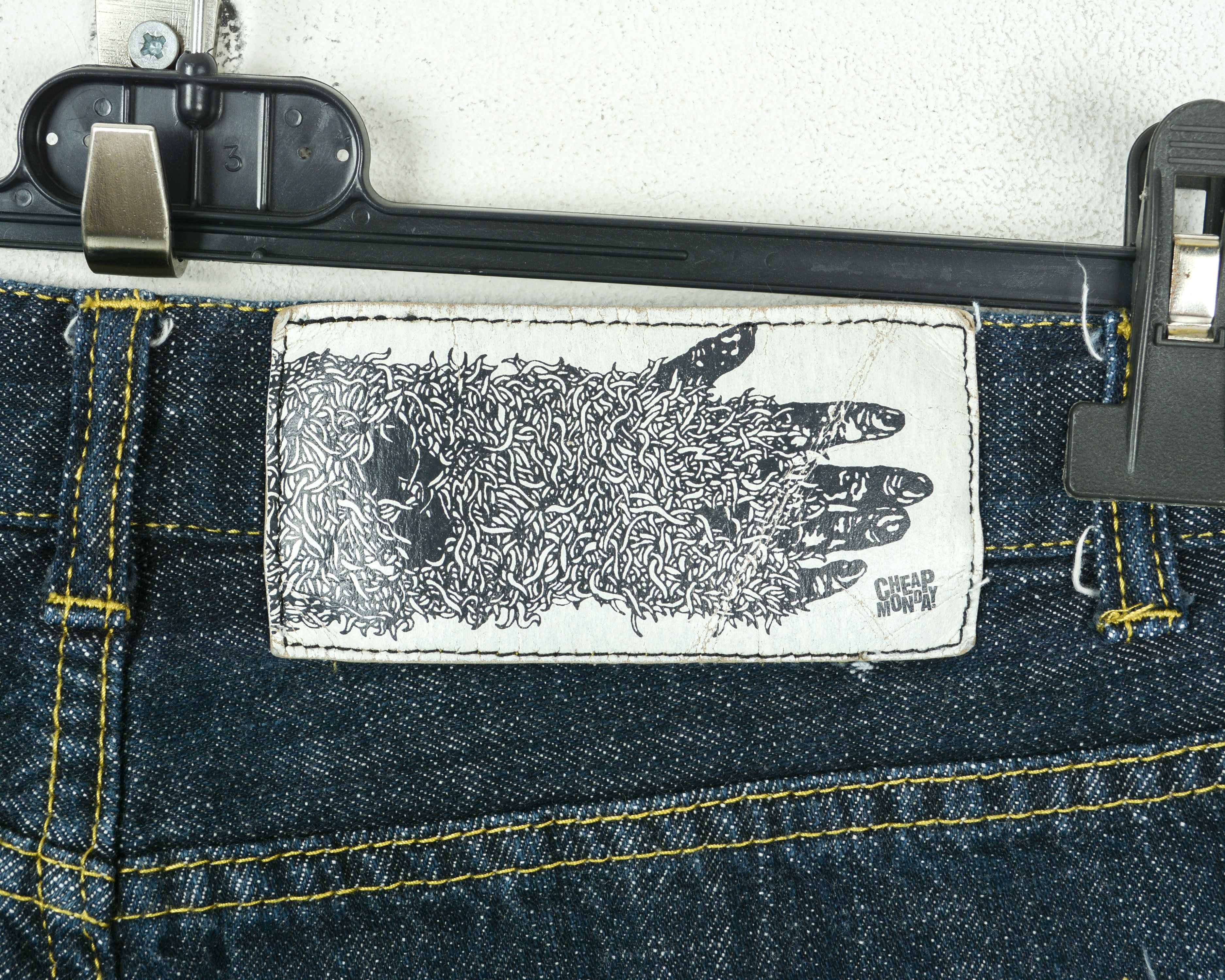 Cheap Monday Regular Used Dry Mens W31 L32 Straight Jeans Pants Trouser Size US 31 - 6 Thumbnail