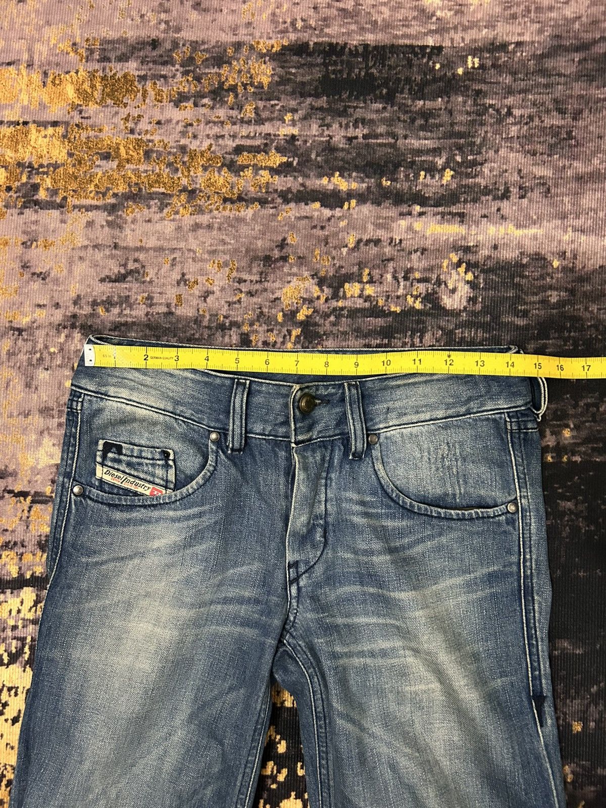Diesel Diesel Vixy Blue Wash Flare Jeans Size US 28 / EU 44 - 19 Thumbnail