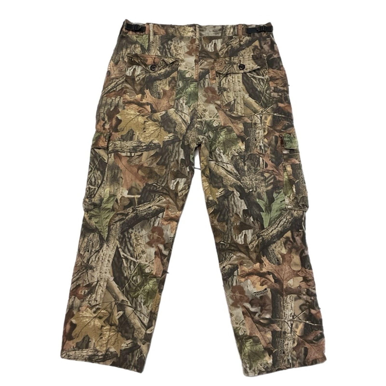 Vintage Advantage Timber Camo Cargo Adjustable Pants Size US 36 / EU 52 - 2 Thumbnail