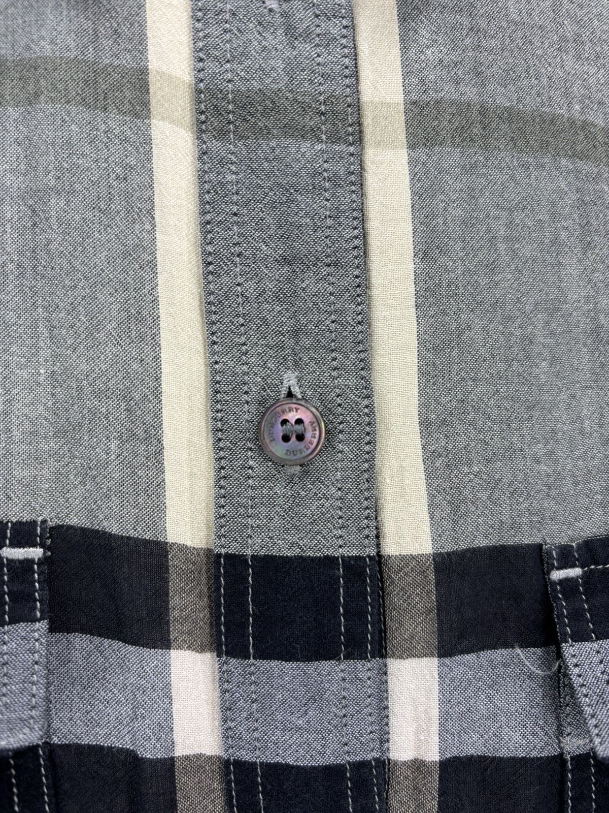 Burberry Womens shirt plaid Burberry London Size S Color Blue Size S / US 4 / IT 40 - 10 Thumbnail