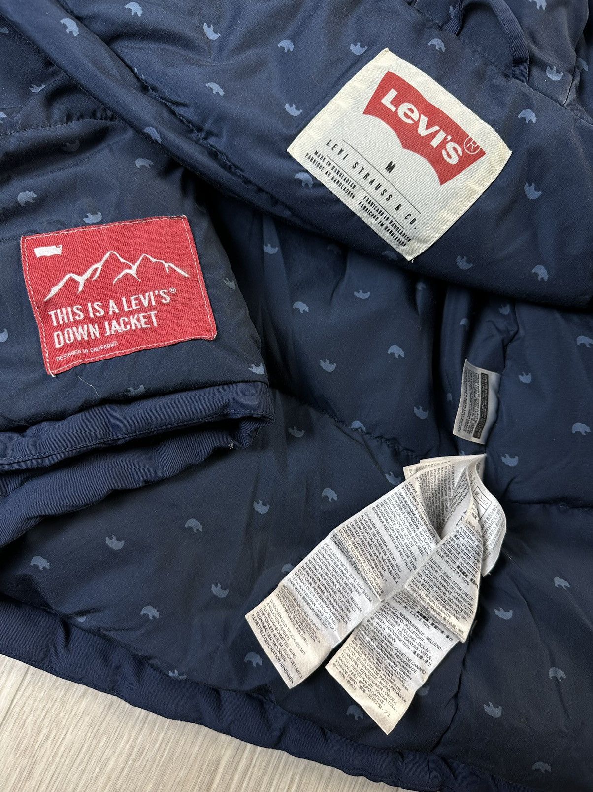 Levi's × Levi's Vintage Clothing Vintage Levi’s Puffer Down Jacket Size M Size US M / EU 48-50 / 2 - 8 Thumbnail