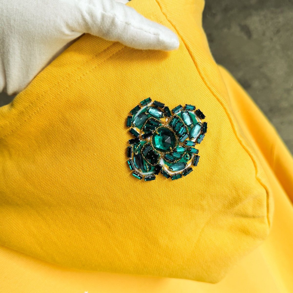 Chanel Chanel x Pharrell 2019 Coco Hand Beaded Lesage Yellow Hoodie Size US M / EU 48-50 / 2 - 15 Thumbnail