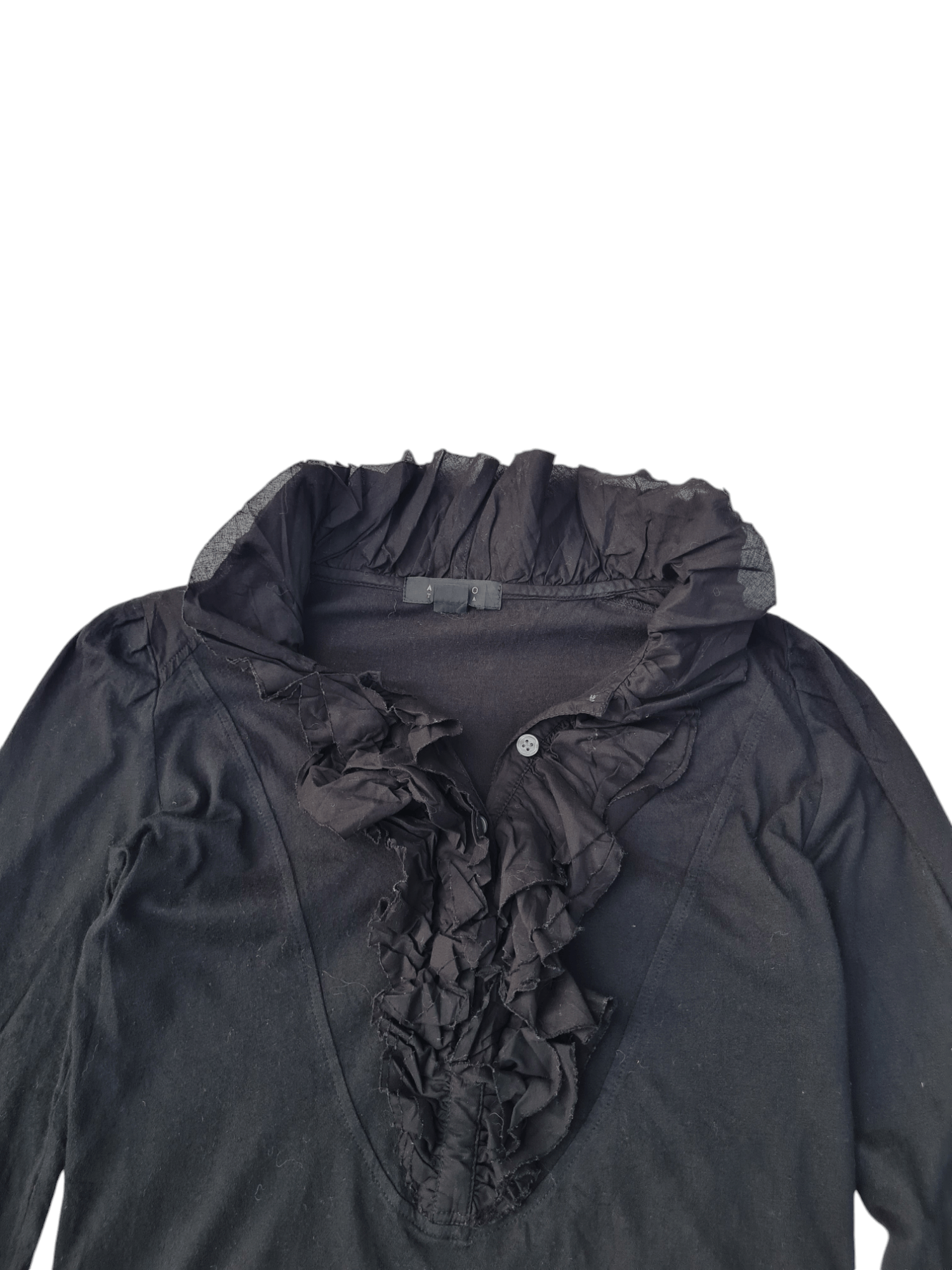 ATSURO TAYAMA × Japanese Brand ATSURO TAYAMA SHIRT BLACK Size S / US 4 / IT 40 - 3 Thumbnail
