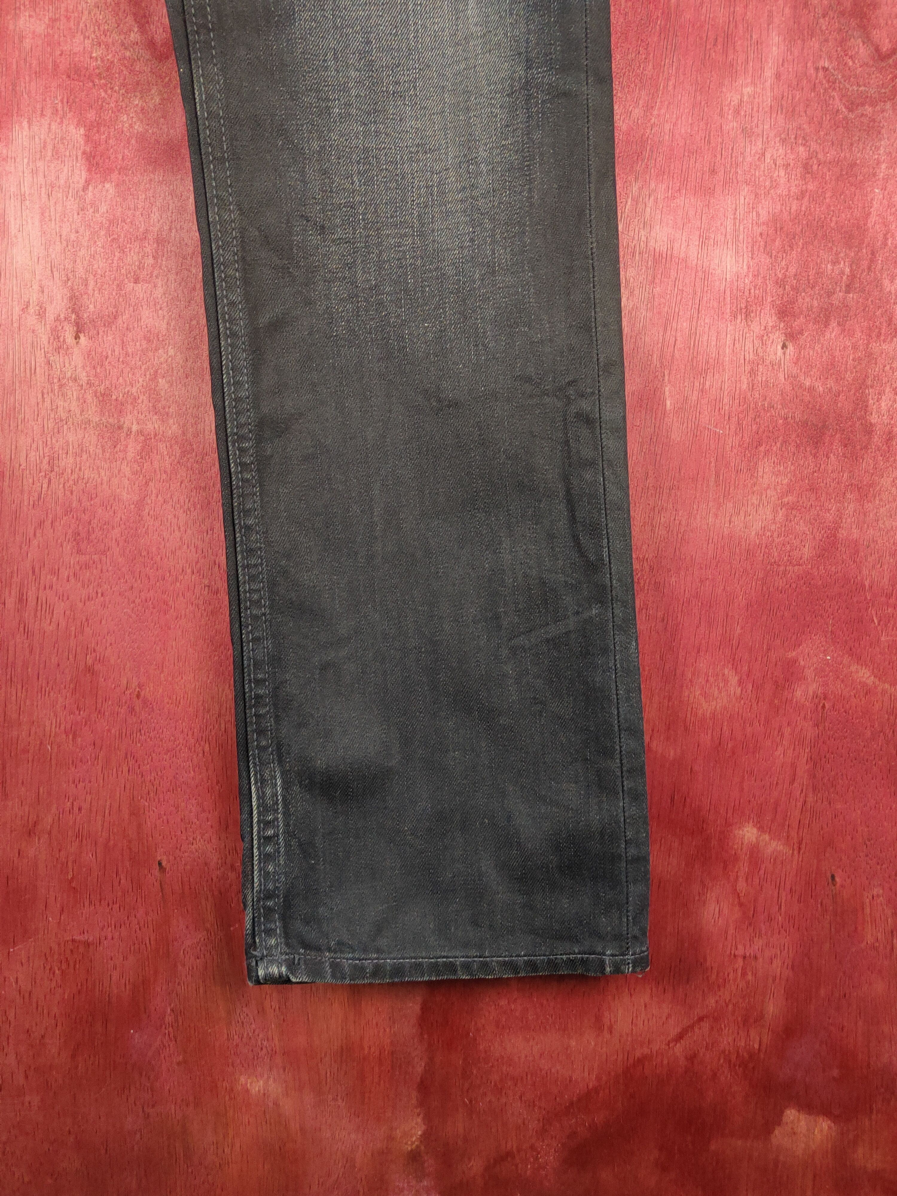 Banana Republic Banana Republic Black Distressed Ripped Jeans #S2315 Size US 32 / EU 48 - 6 Thumbnail