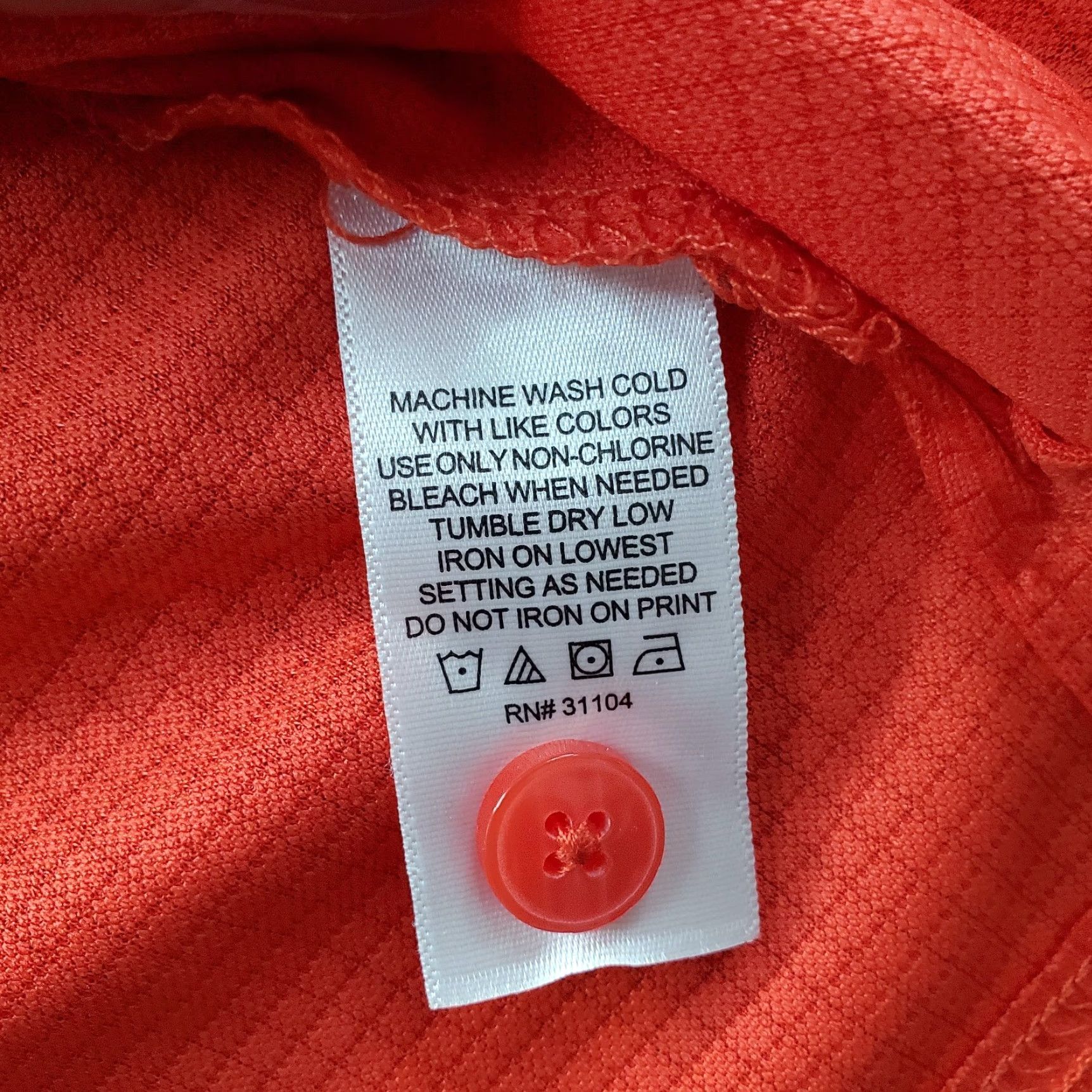 Vintage Saddlebred Polo Shirt Mens 3X Orange Relaxed Short Sleeve Collared Polo Shirt Mens 3X Orange Size US XXL / EU 58 / 5 - 7 Thumbnail