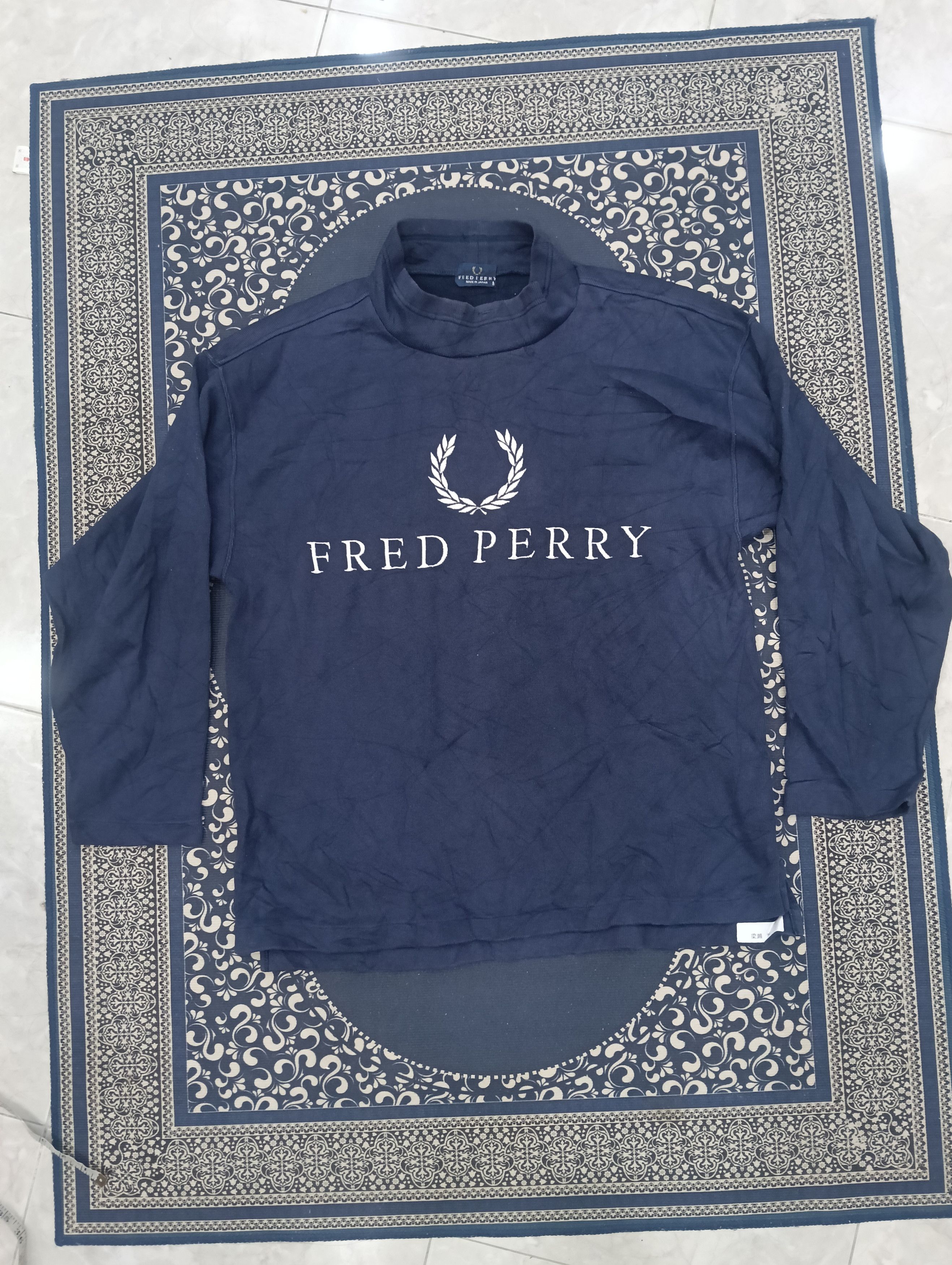 Fred Perry Vintage Fred Perry Like Sweatshirt Size US XL / EU 56 / 4 - 1 Thumbnail
