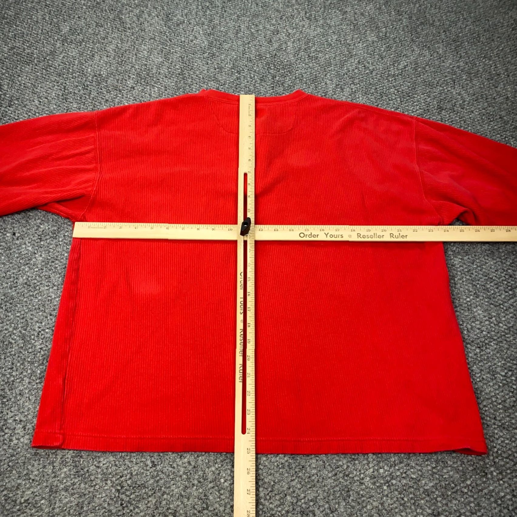 Marlboro VINTAGE Marlboro Henley Shirt Mens XL Red Thermal Ribbed 90s Cowboy T-Shirt Size US XL / EU 56 / 4 - 5 Thumbnail