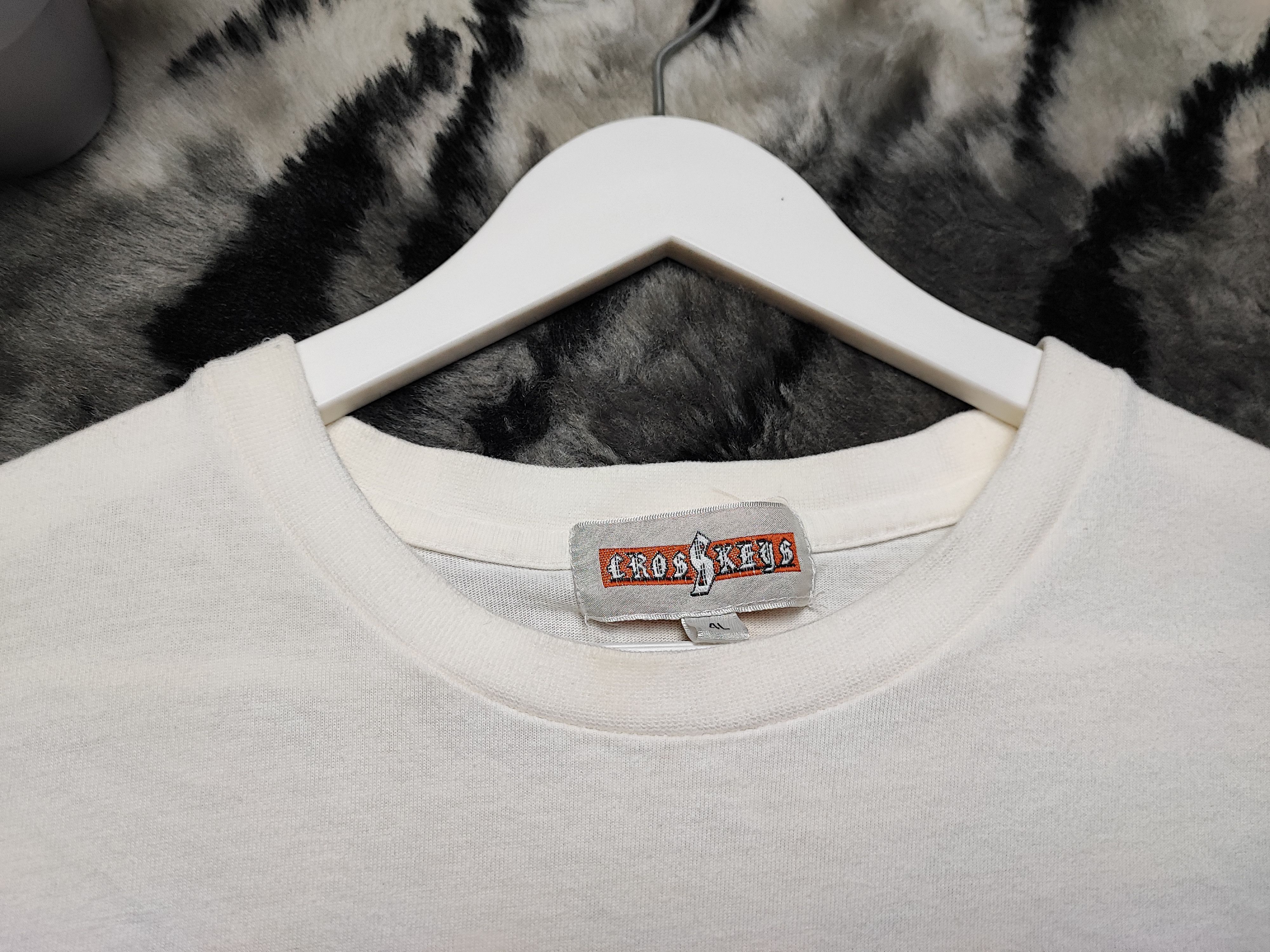 Vintage Vintage Koi fish japanesse embroidery logo sukajan t-shirt Size US XL / EU 56 / 4 - 7 Thumbnail
