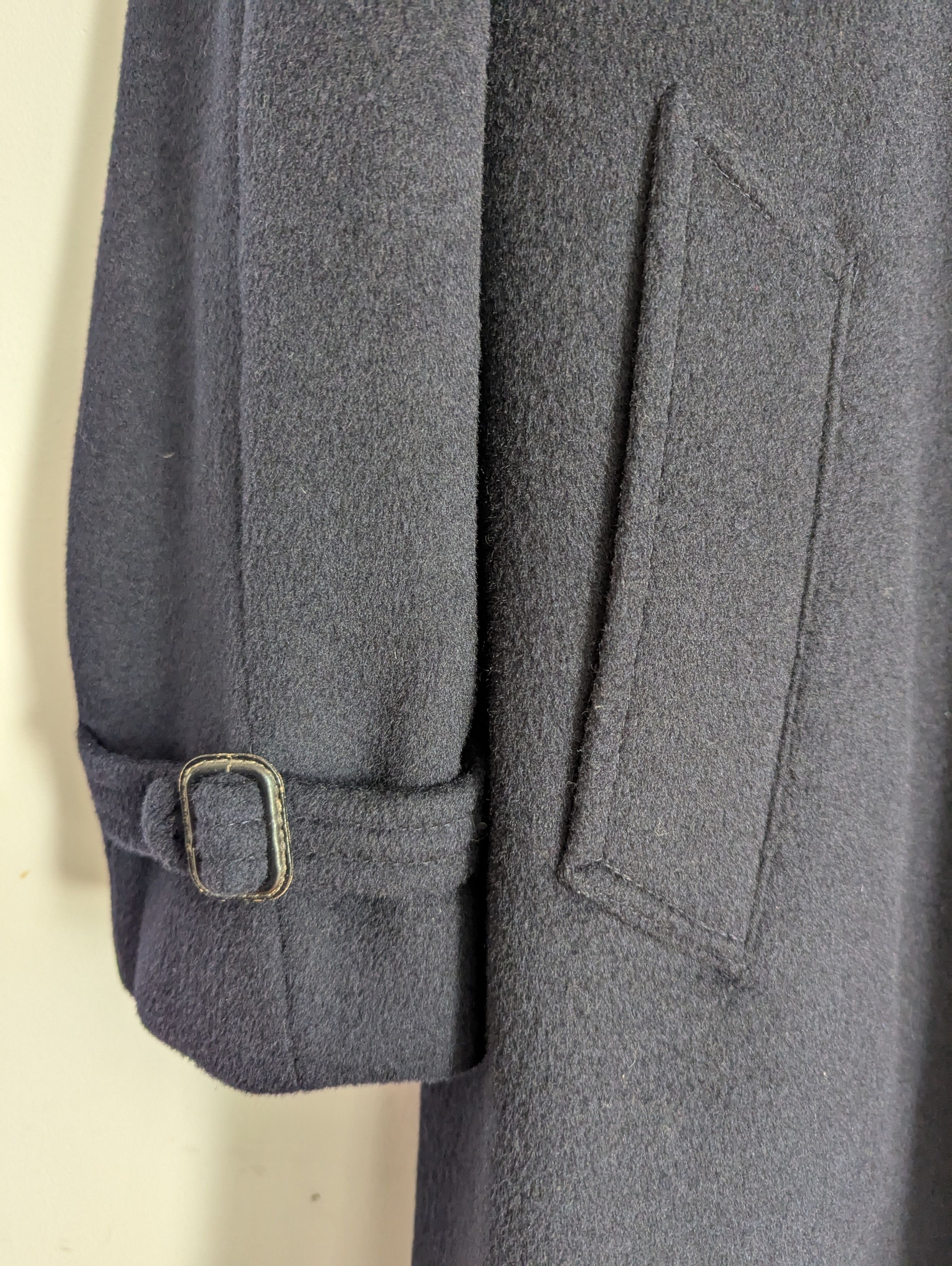 Vintage Distler Austrian Tiroler Loden Long Coat Size US L / EU 52-54 / 3 - 9 Thumbnail