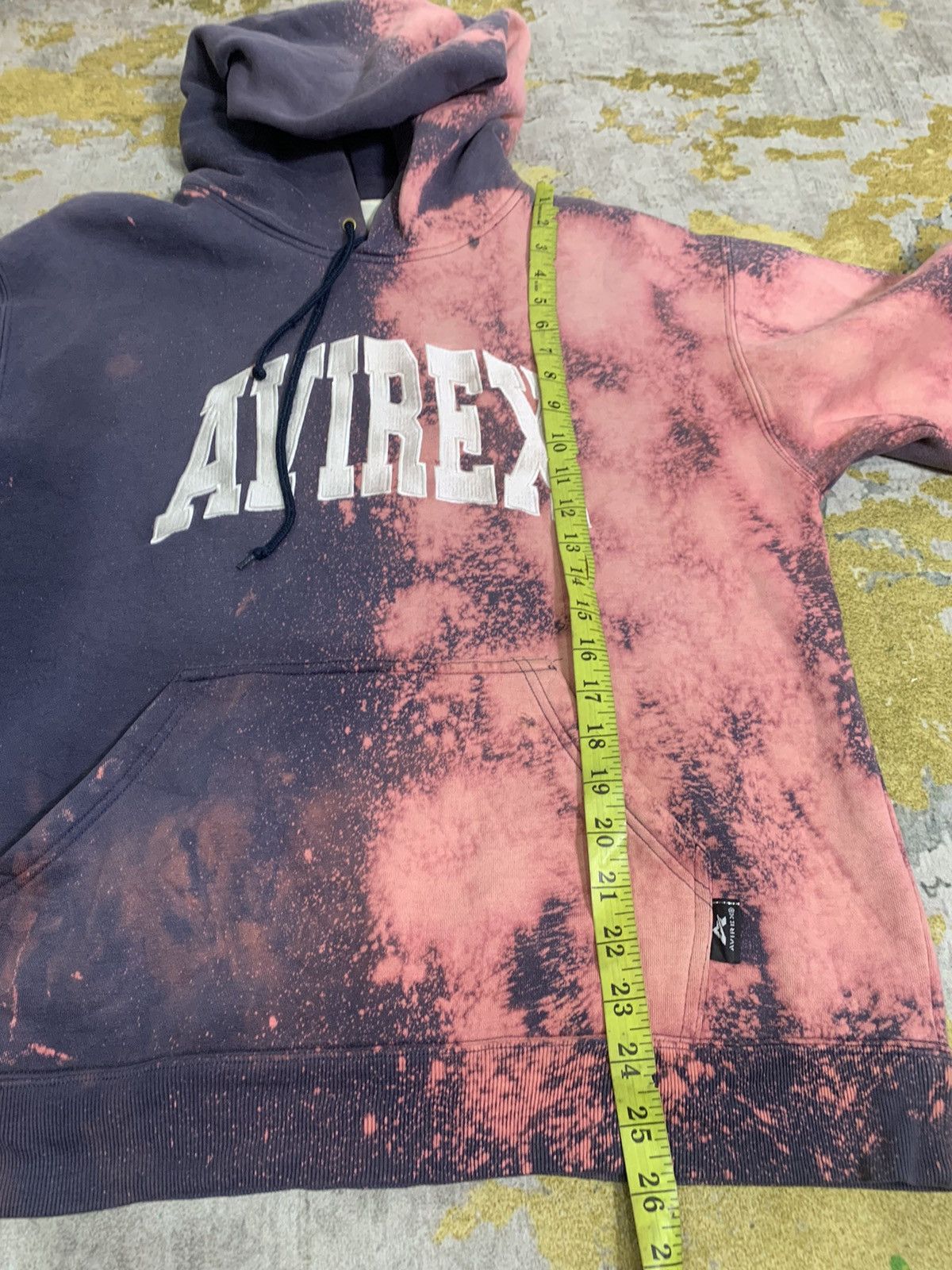 Vintage Avirex Hoodie spellout Two tone Size US M / EU 48-50 / 2 - 10 Thumbnail