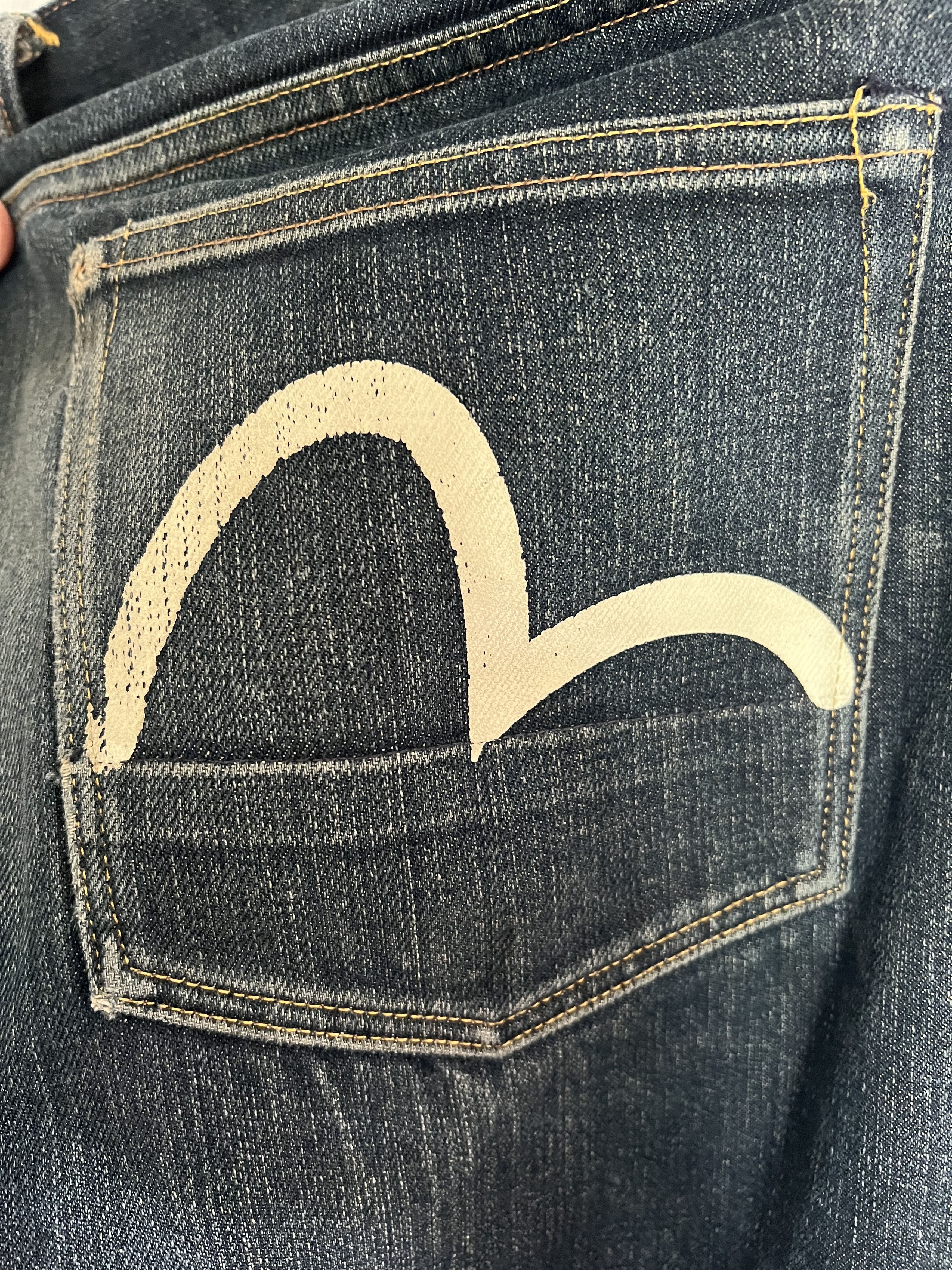 Evisu Evisu seagull jeans Size US 34 / EU 50 - 6 Thumbnail