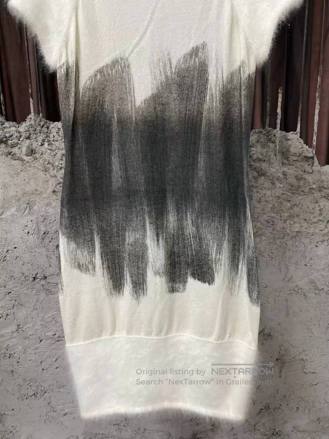 Chanel chanel rabbit fur backless dress. Size M / US 6-8 / IT 42-44 - 4 Thumbnail