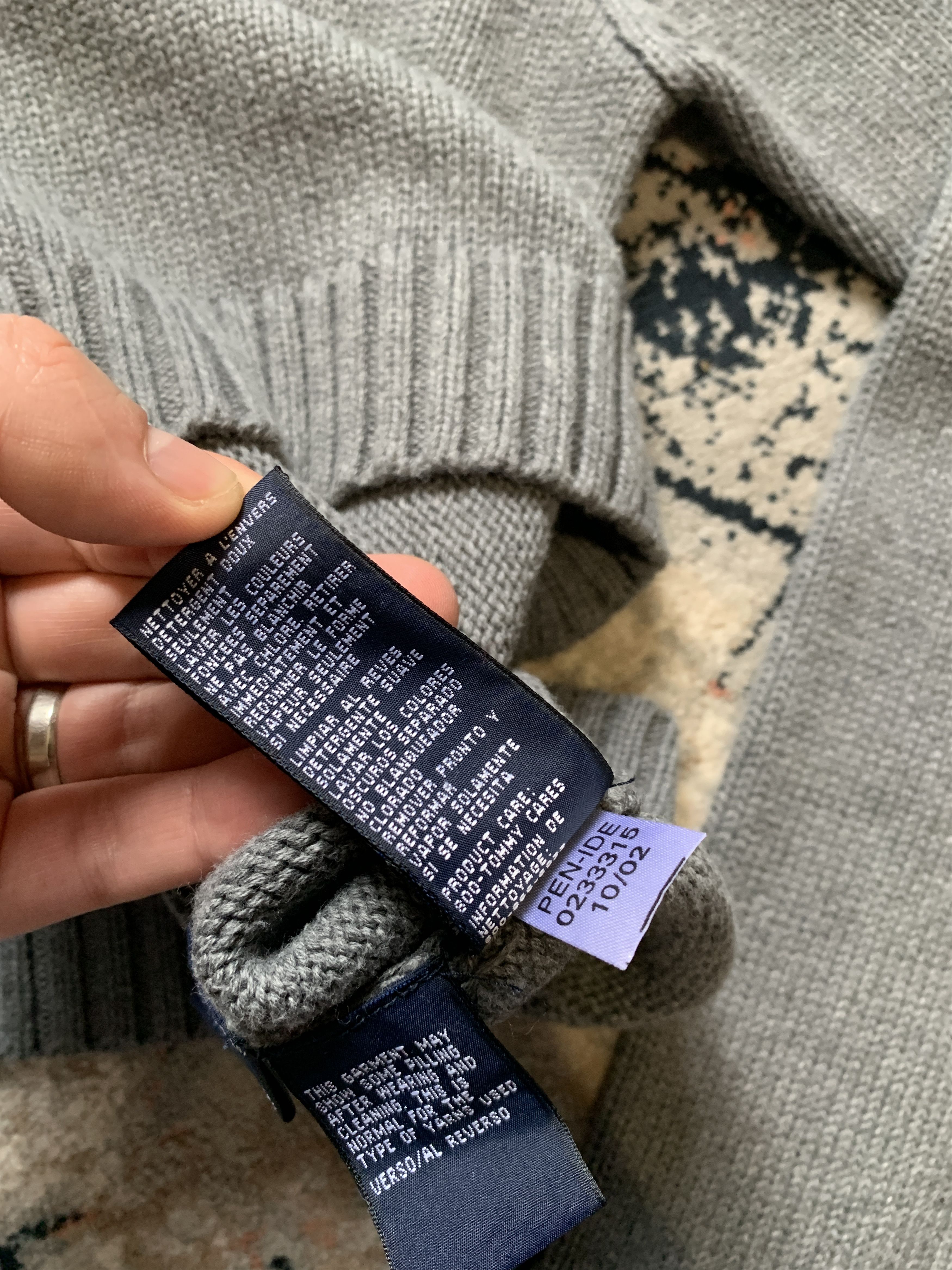 Tommy Hilfiger Vintage Tommy Hilfiger Sweater Size US M / EU 48-50 / 2 - 9 Thumbnail
