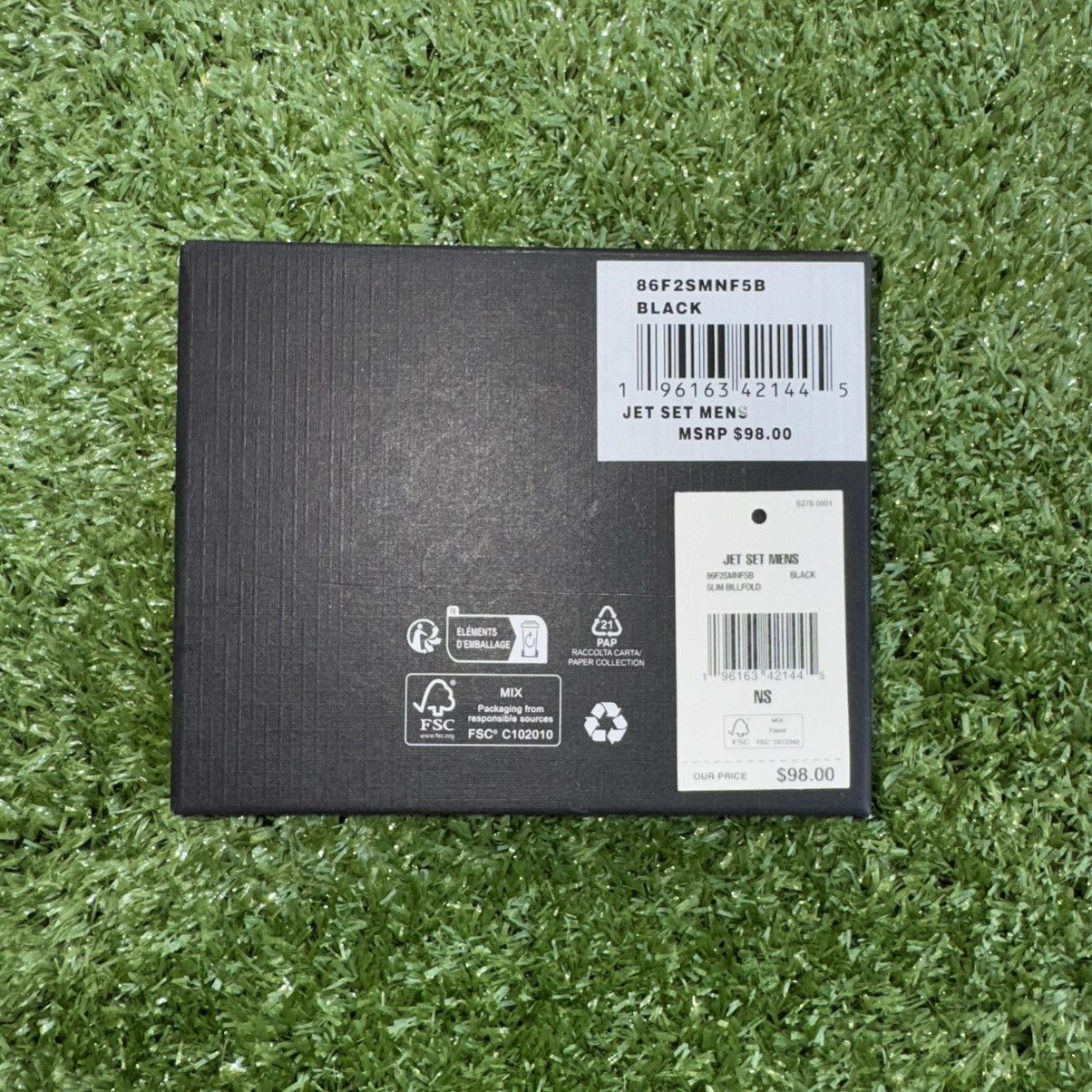 Michael Kors × Vintage Michael Kors Black Jet Set Leather Bi-Fold (Billfold) Wallet Size ONE SIZE - 6 Thumbnail