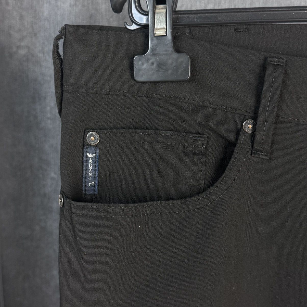 Armani Vintage Armani Jeans stretch pants casual Size US 36 / EU 52 - 3 Thumbnail