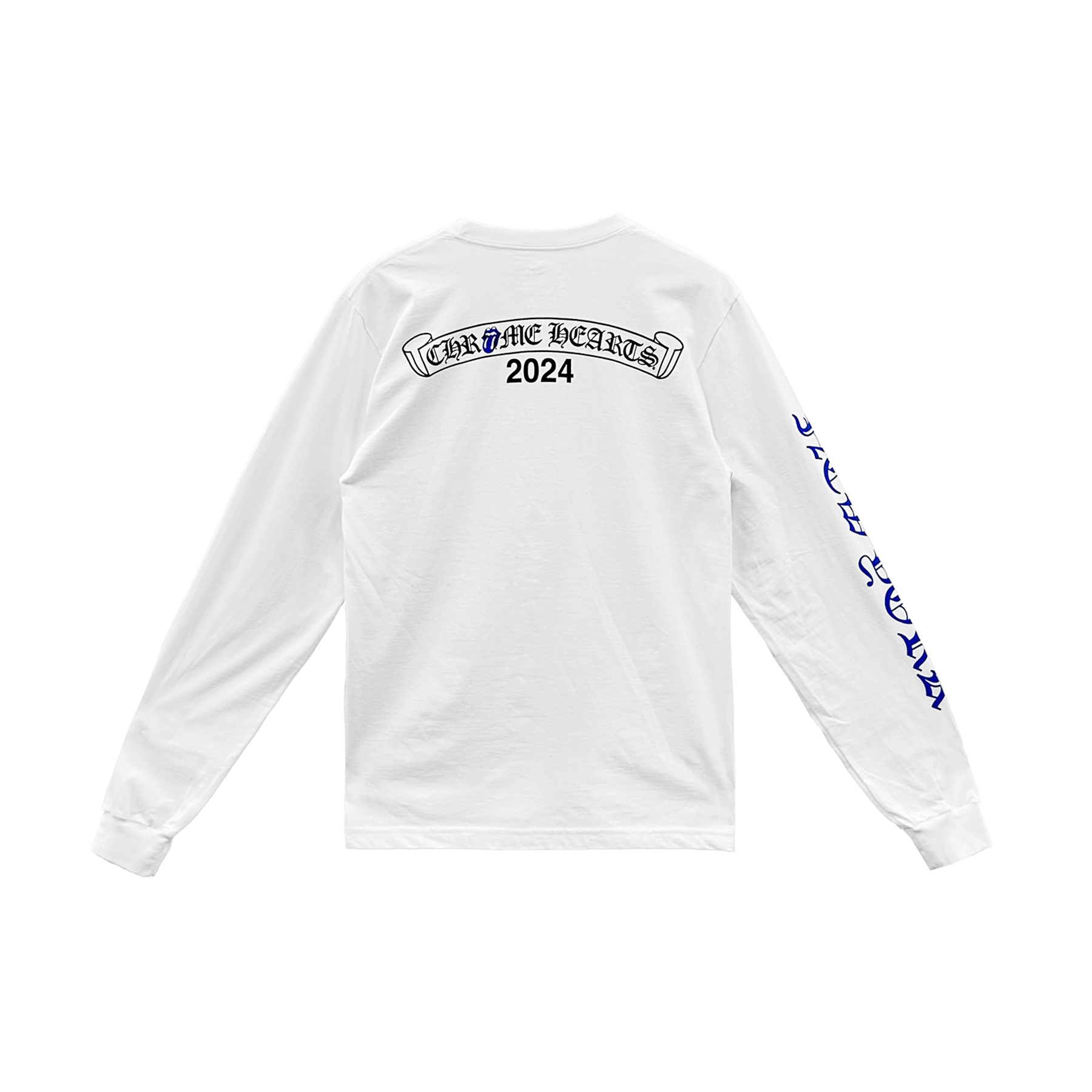Chrome Hearts Chrome Hearts Rolling Stones Blue Tongue Long Sleeve Shirt Size M / US 6-8 / IT 42-44 - 2 Thumbnail
