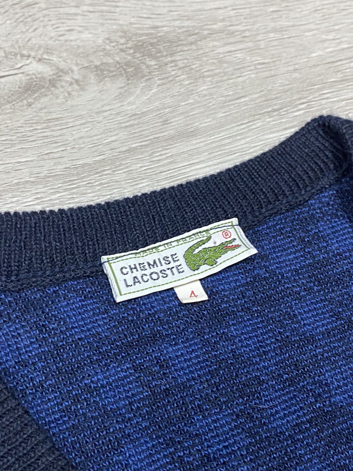 Lacoste Lacoste chemise France wool vintage sweater over print Size US M / EU 48-50 / 2 - 6 Thumbnail