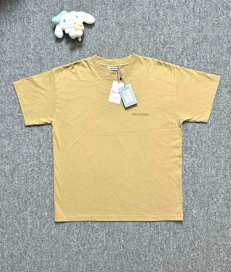 Balenciaga Balenciaga New khaki embroidered double B small letter logo Size US S / EU 44-46 / 1 - 1 Thumbnail