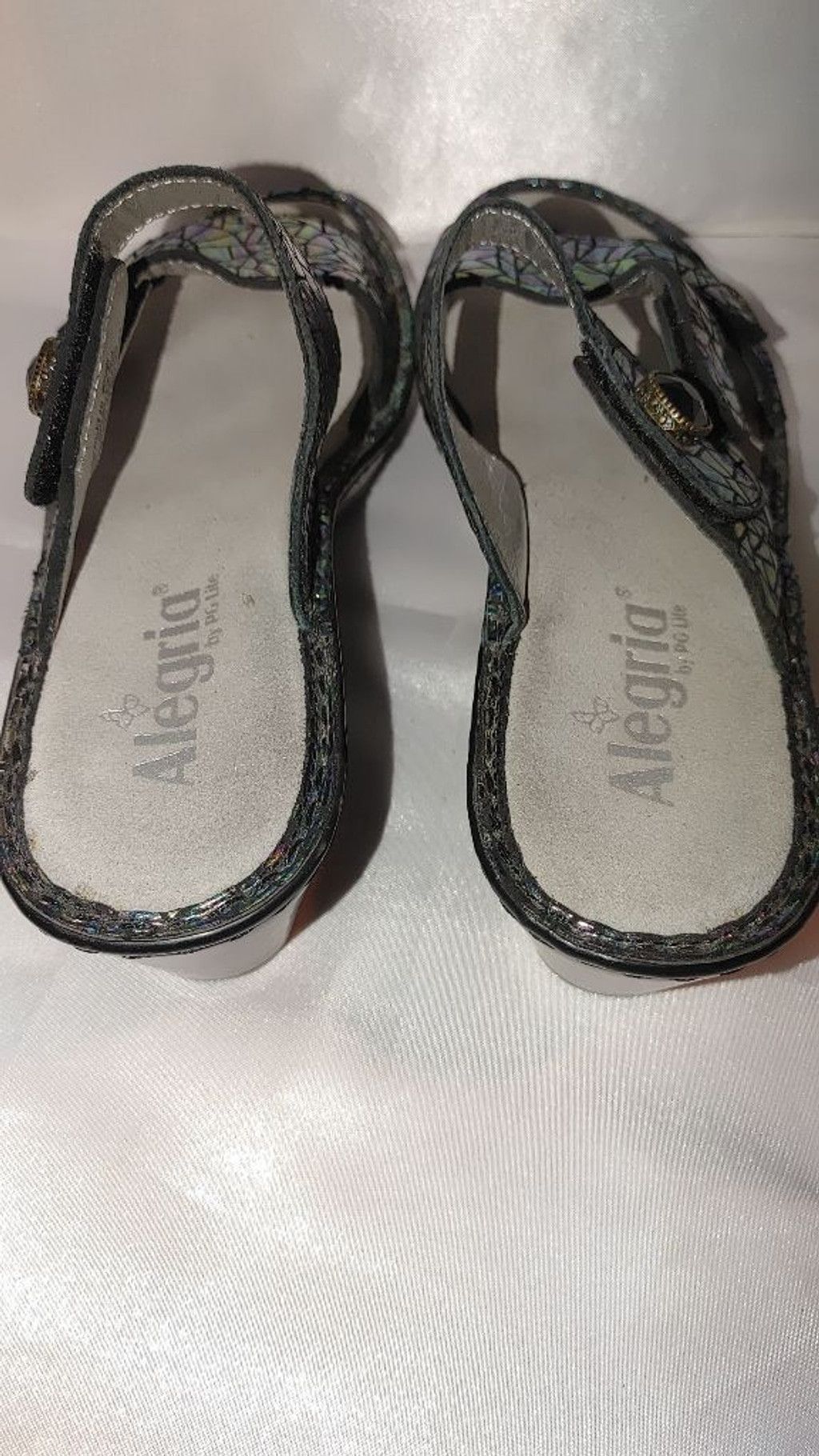 Allegri Alegria Loti Tectonic Wedge Sandal Size 38 Size US 7.5 / IT 37.5 - 9 Thumbnail