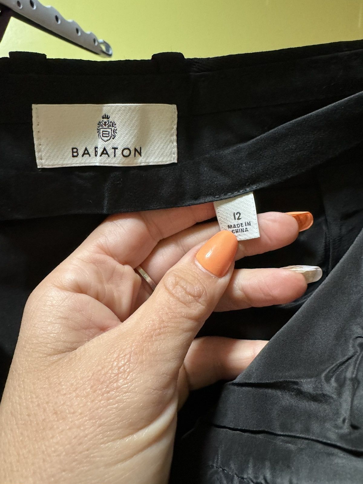 Aritzia Babaton Agency Pant Wool trousers 12 NWT!! Size 34" / US 12 / IT 48 - 4 Thumbnail