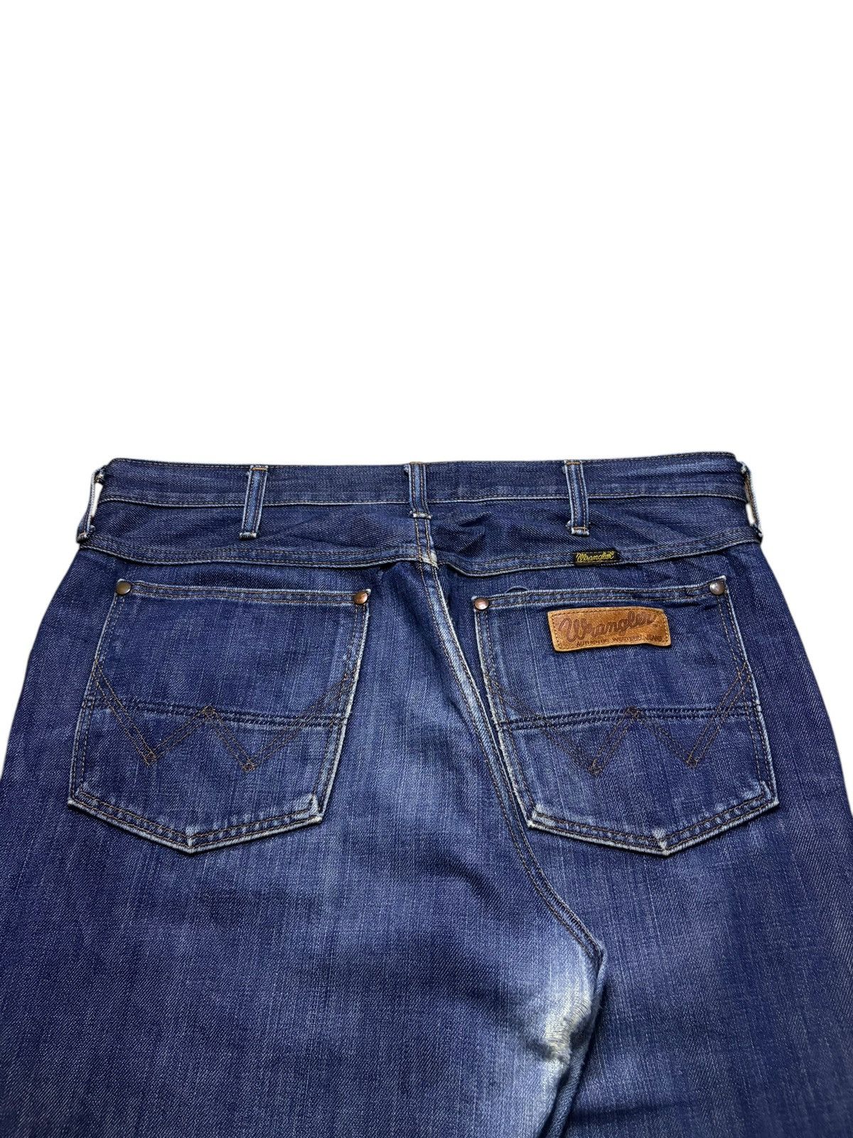 Wrangler Vintage Wrangler Blue Wash Distressed Loose Baggy Jeans Size US 36 / EU 52 - 9 Thumbnail
