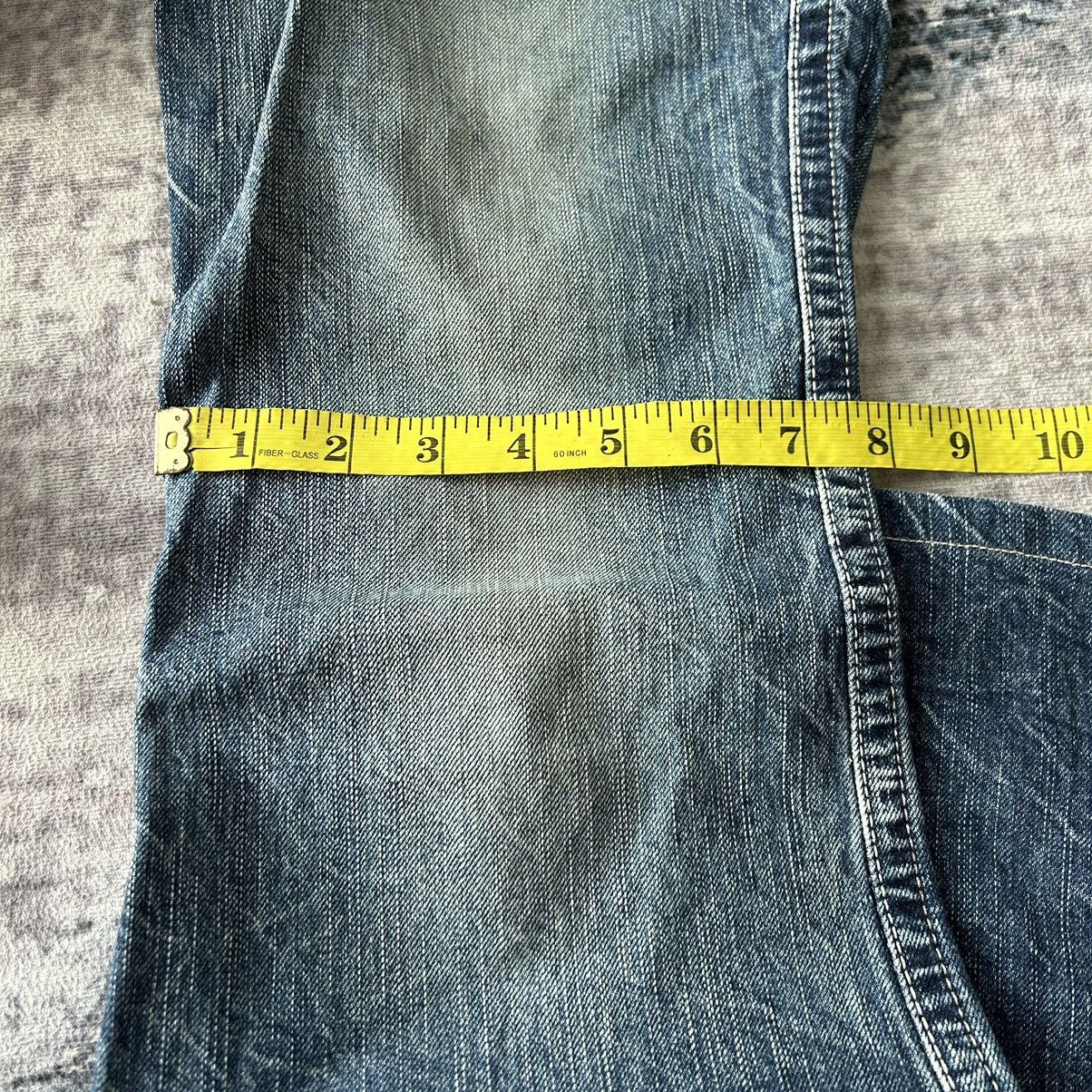 If Six Was Nine Flared Design By Lady Vintage Jeans Size 30" / US 8 / IT 44 - 17 Thumbnail