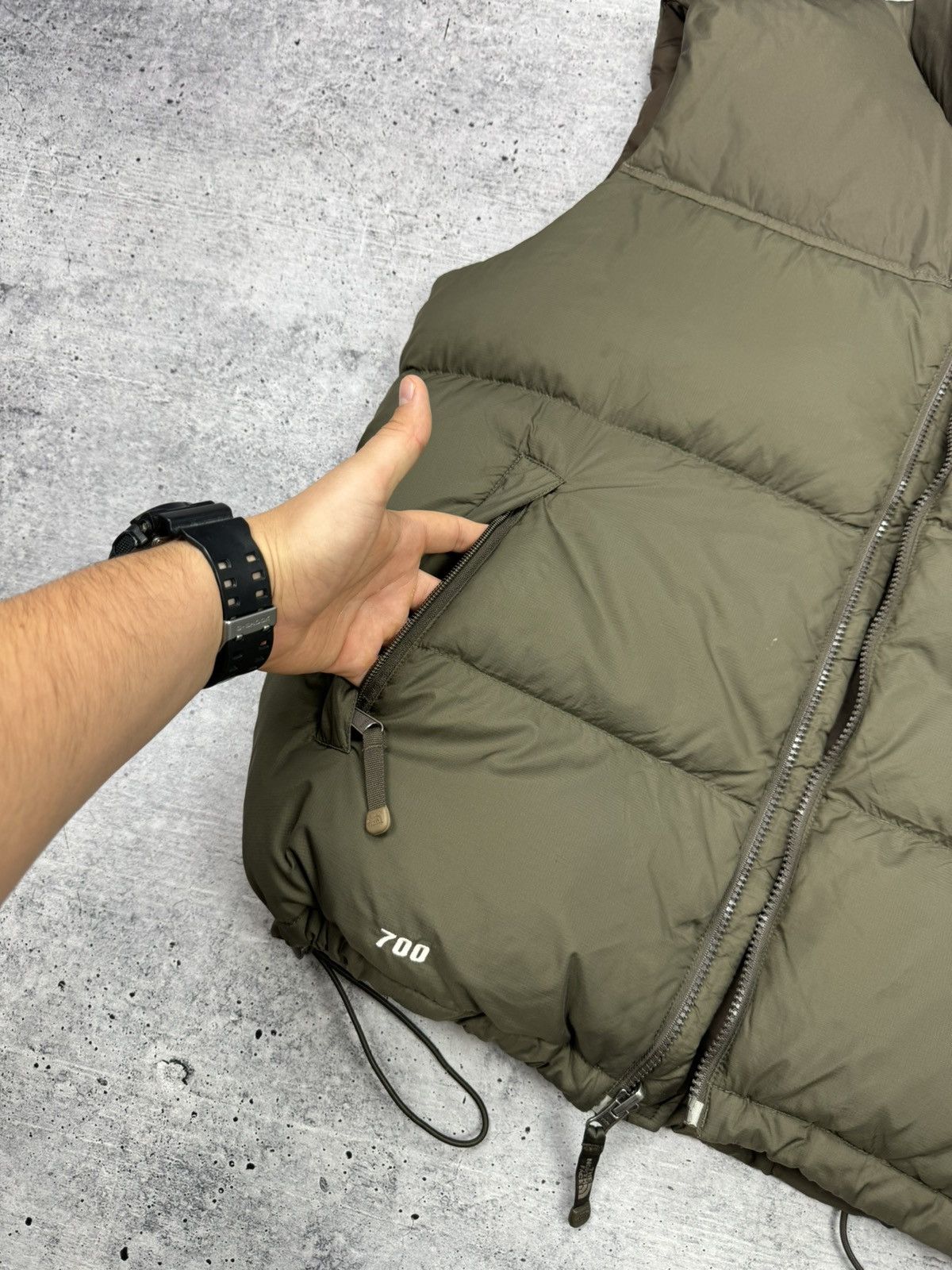 The North Face Vintage Y2K The North Face 700 Down Brown Puffer Vest Jacket Size US L / EU 52-54 / 3 - 11 Thumbnail