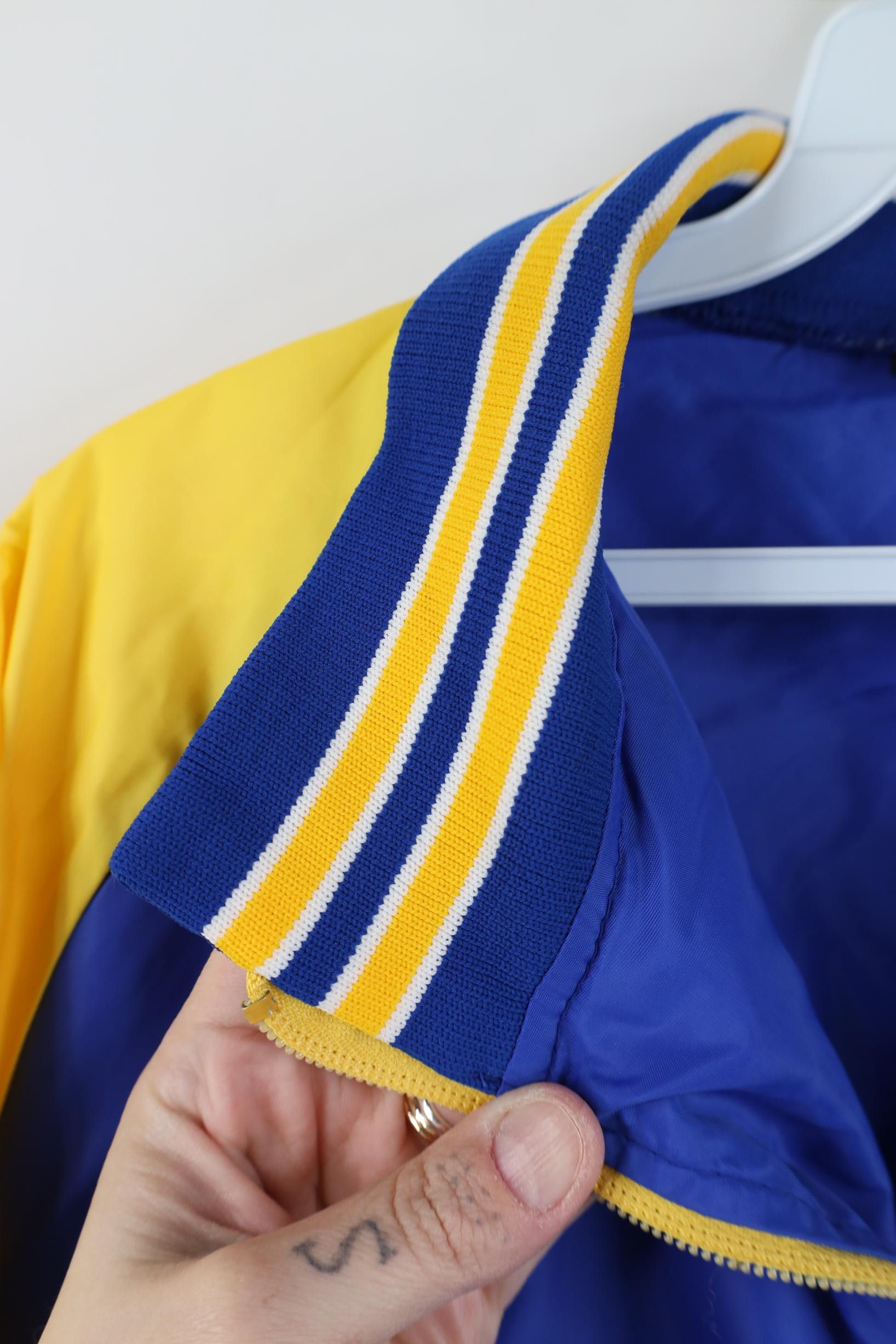 Vintage Vintage 70s Varsity Letterman Pullover Windbreaker Jacket Size US L / EU 52-54 / 3 - 5 Thumbnail