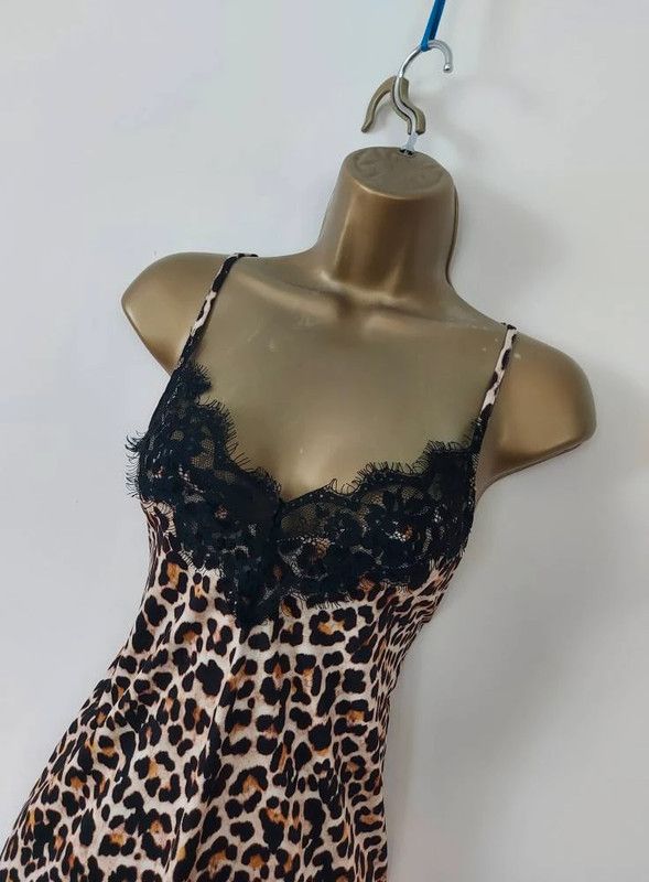 Zara Zara leopard print slip dress S Size S / US 4 / IT 40 - 5 Thumbnail