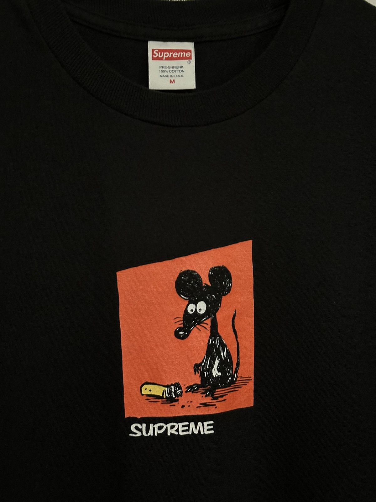Supreme Supreme Mouse Tee Size US M / EU 48-50 / 2 - 2 Thumbnail