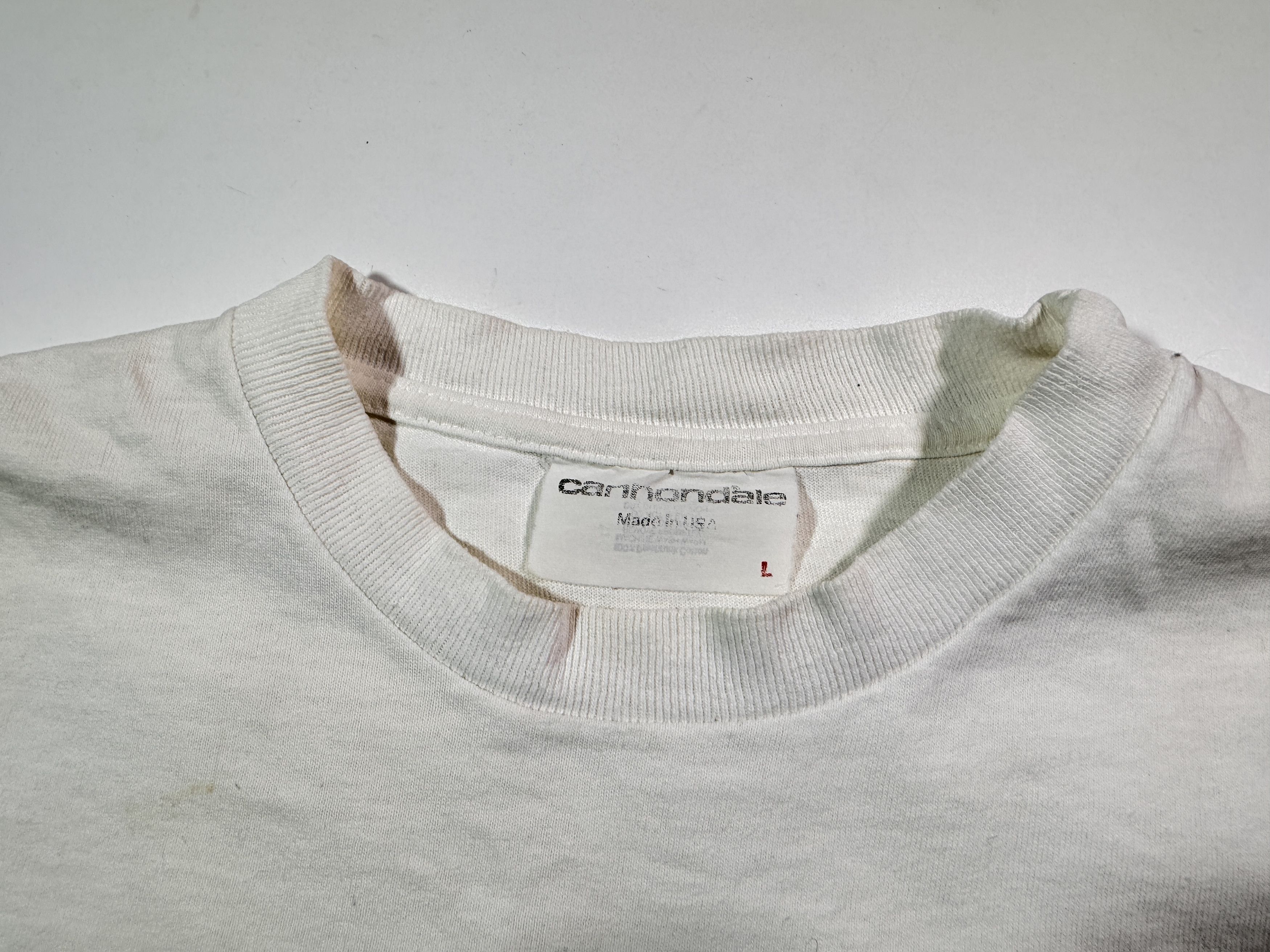 Vintage Vintage 1990 Cannondale T-shirt The Future of Cycling White Size US L / EU 52-54 / 3 - 7 Thumbnail