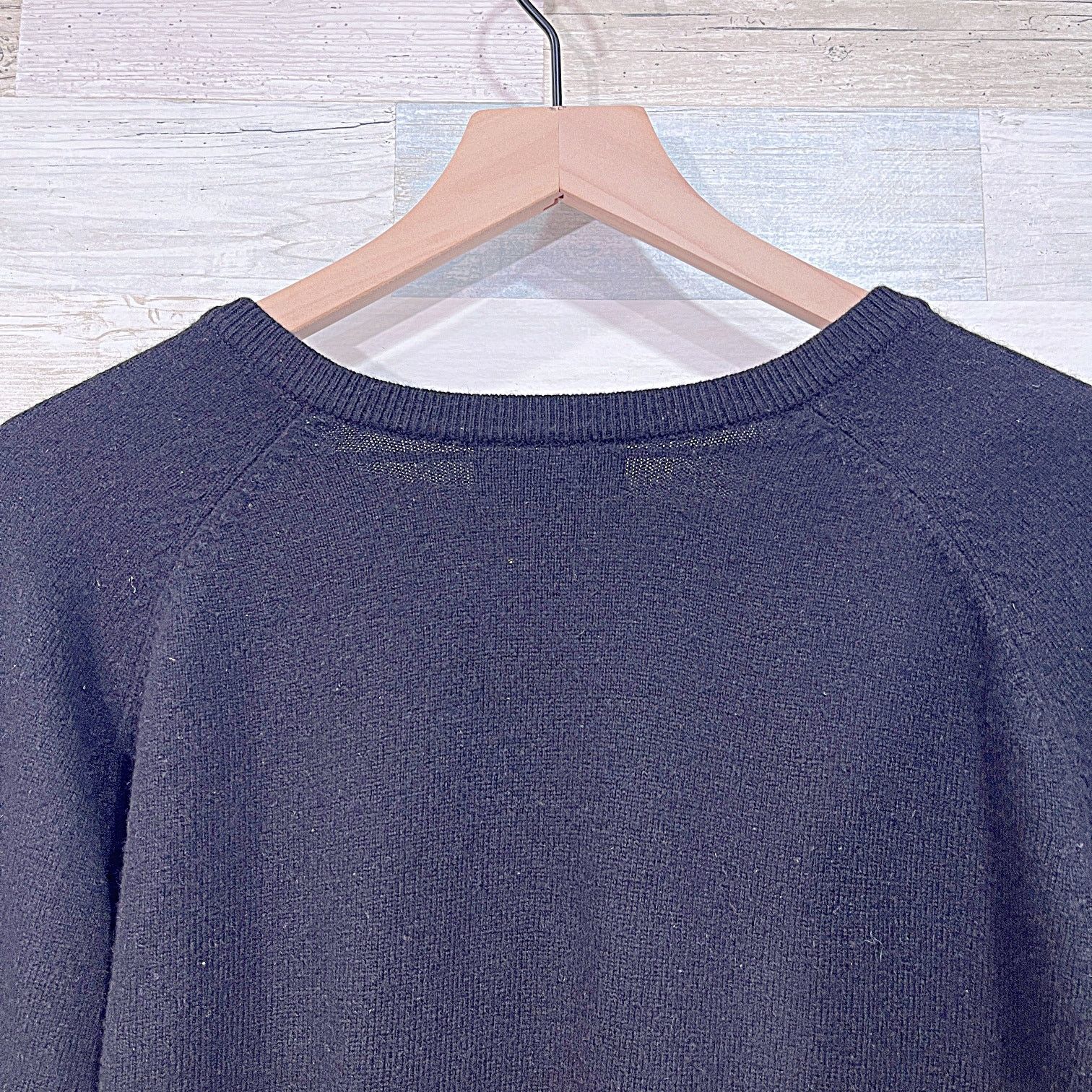 Lands' End × Vintage Lands End 100% Cashmere Sweater Black Vintage Mens XL Size US XL / EU 56 / 4 - 4 Thumbnail
