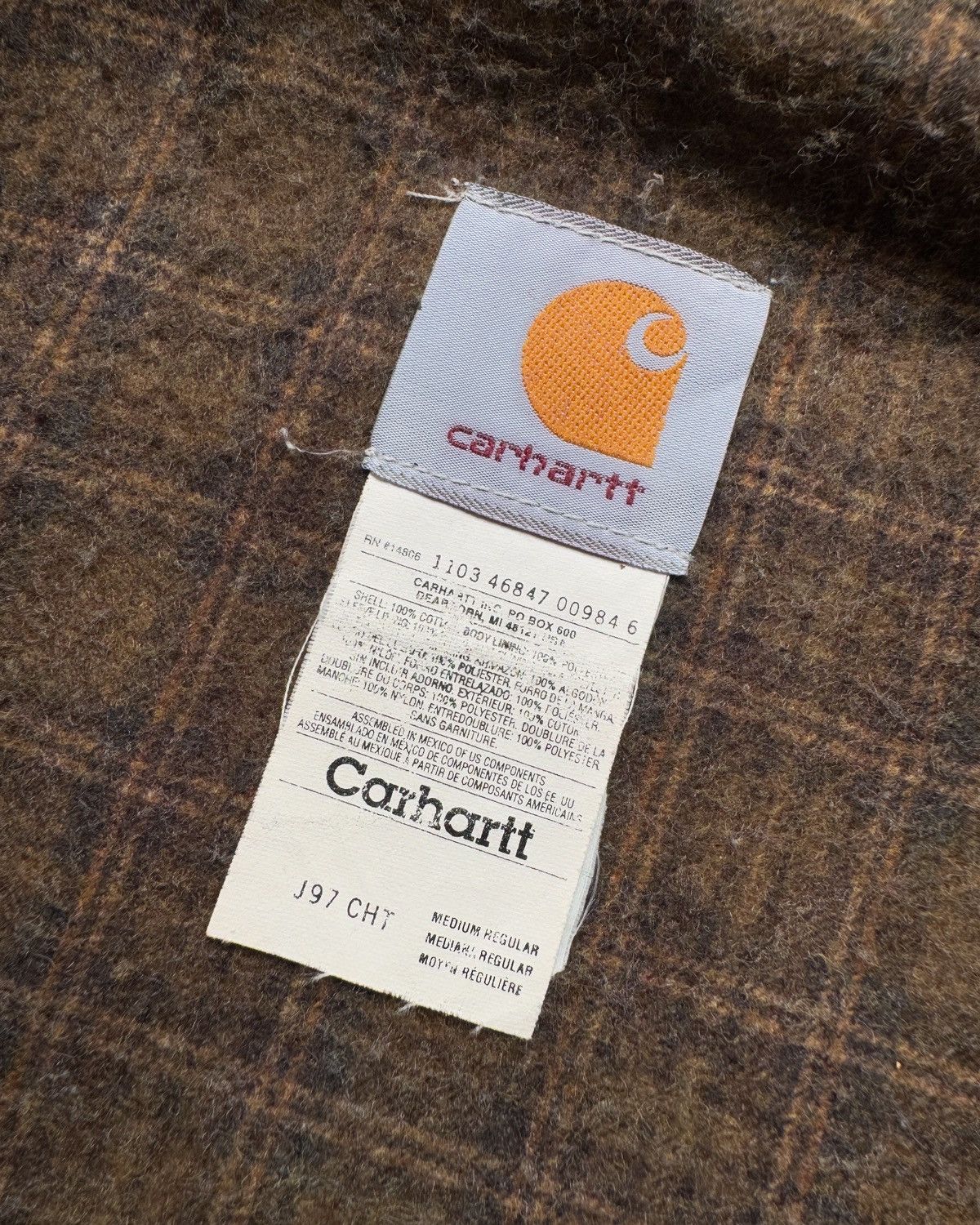 Carhartt Vintage Carhartt Detroit Jacket J97 CHT – Faded Chestnut Size US M / EU 48-50 / 2 - 7 Thumbnail