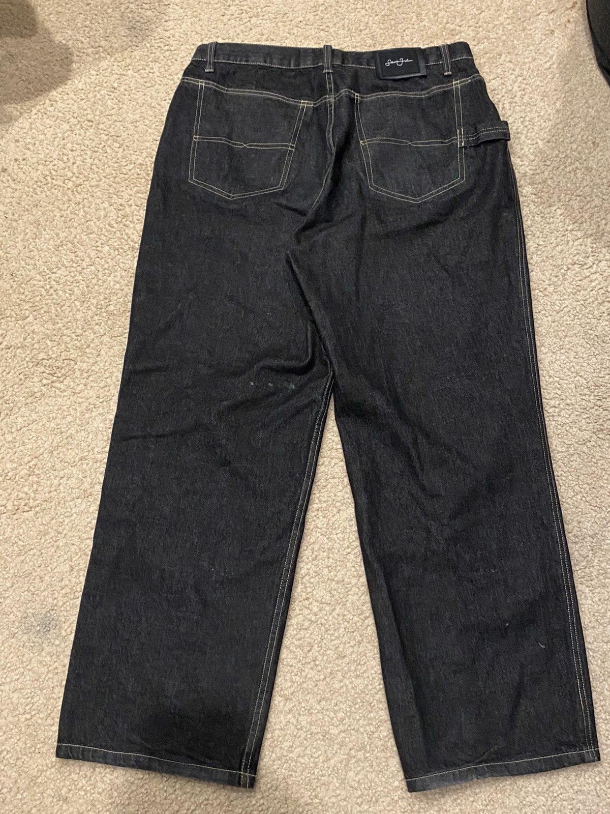 Sean John Baggy Sean Jean Jeans with embroidered logo Size US 36 / EU 52 - 2 Thumbnail