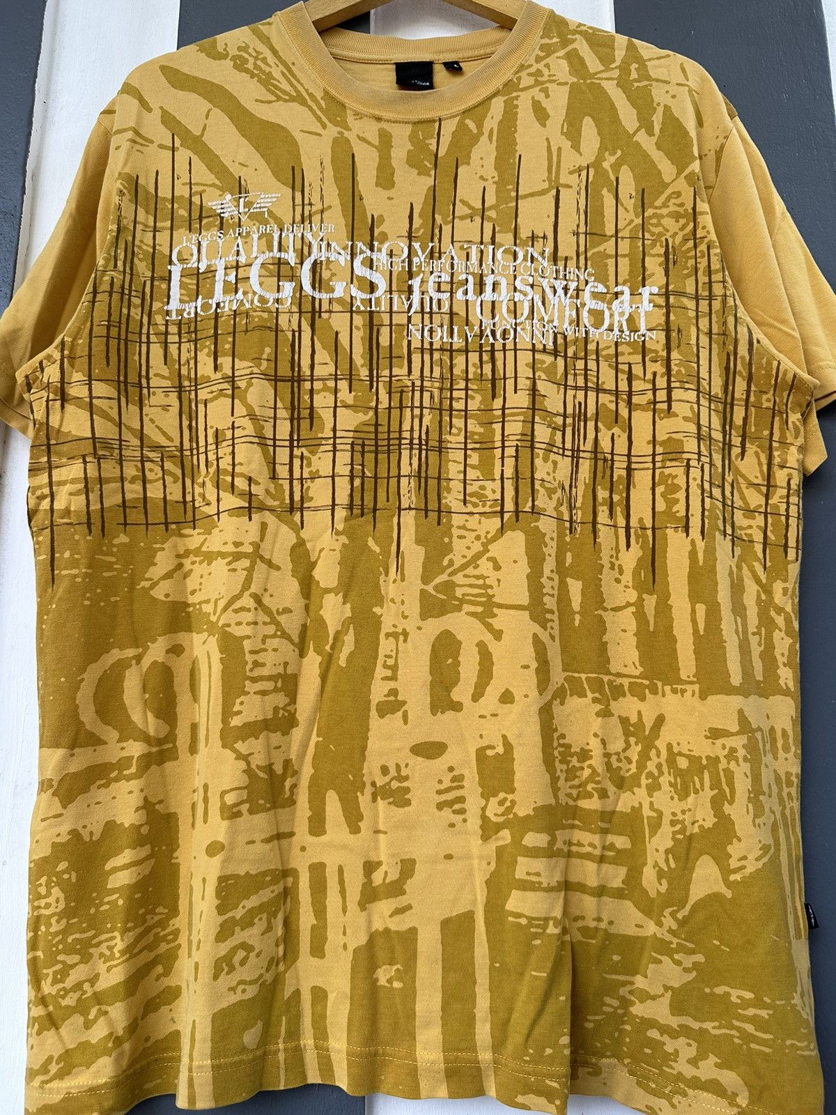 Japanese Brand Y2K JAPANESE L’EGGS POEM SEDITIONARIES TSHIRT Size US L / EU 52-54 / 3 - 2 Thumbnail