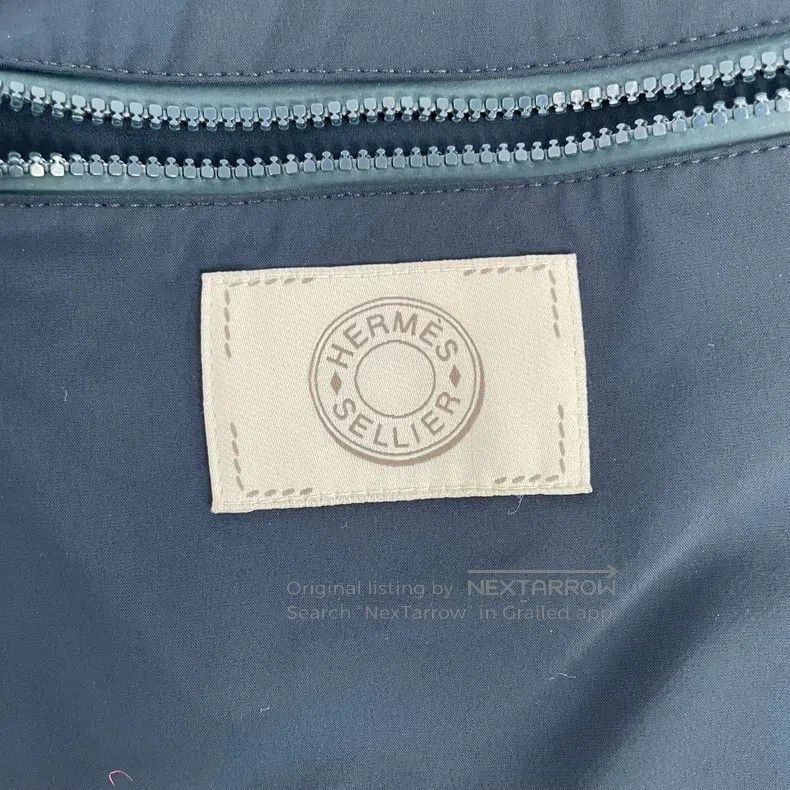 Hermes Hermes Blue cotton-padded top Size US S / EU 44-46 / 1 - 4 Thumbnail