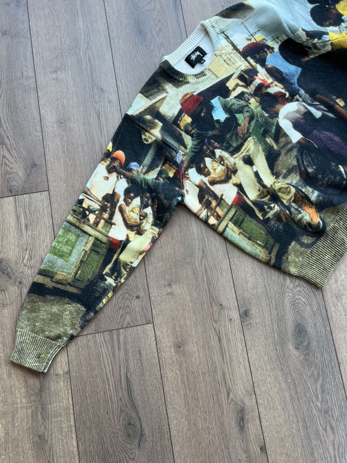 Stussy Stussy x Peter Tosh Knit Sweater Large Size US L / EU 52-54 / 3 - 8 Thumbnail
