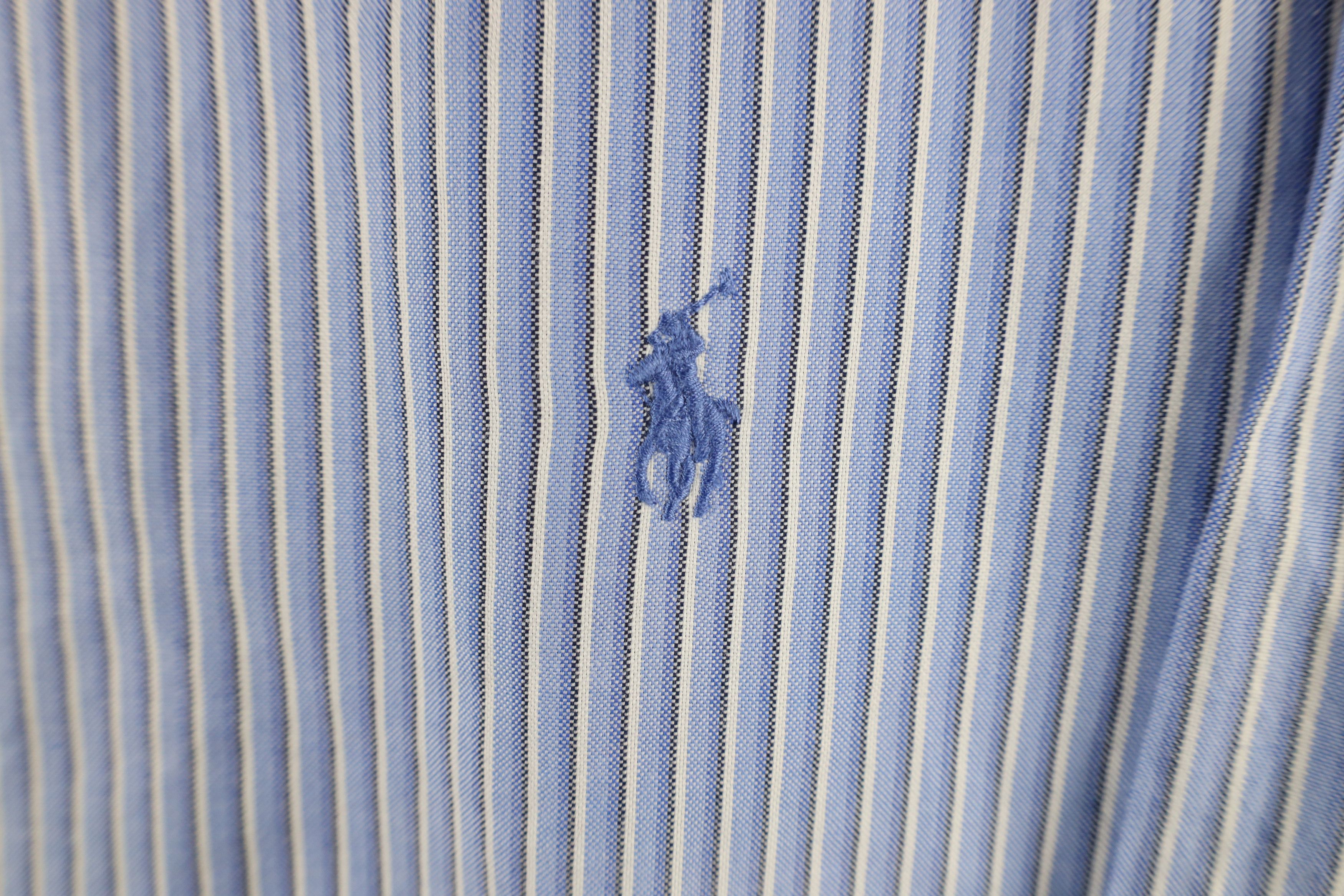 Polo Ralph Lauren Vintage Ralph Lauren Striped Collared Button Down Shirt Size US M / EU 48-50 / 2 - 4 Thumbnail