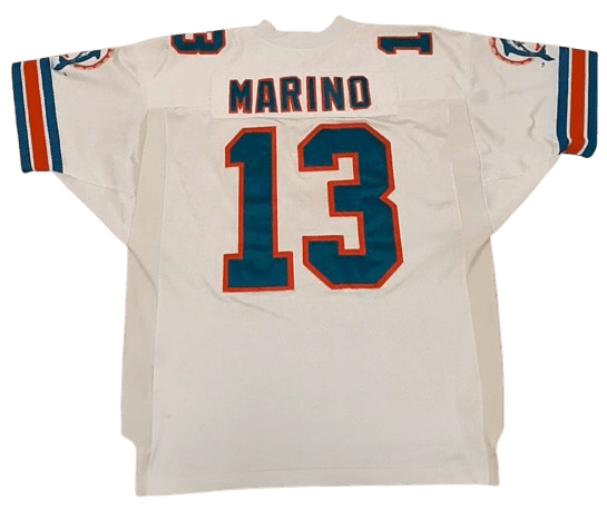 NFL × Wilson Dan Marino Miami Dolphins Authentic Sewn Wilson Jersey 52 Size US L / EU 52-54 / 3 - 8 Thumbnail