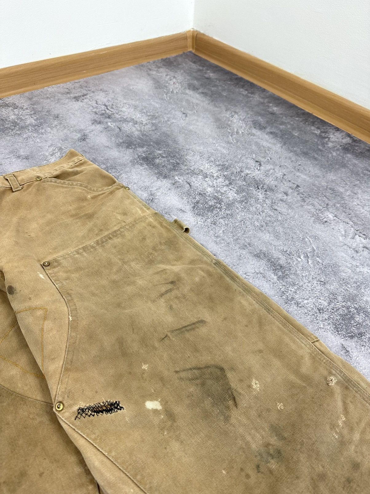Carhartt Vintage 80s Carhartt 100 Year Anniversary USA Utility Pants Size US 38 / EU 54 - 12 Thumbnail