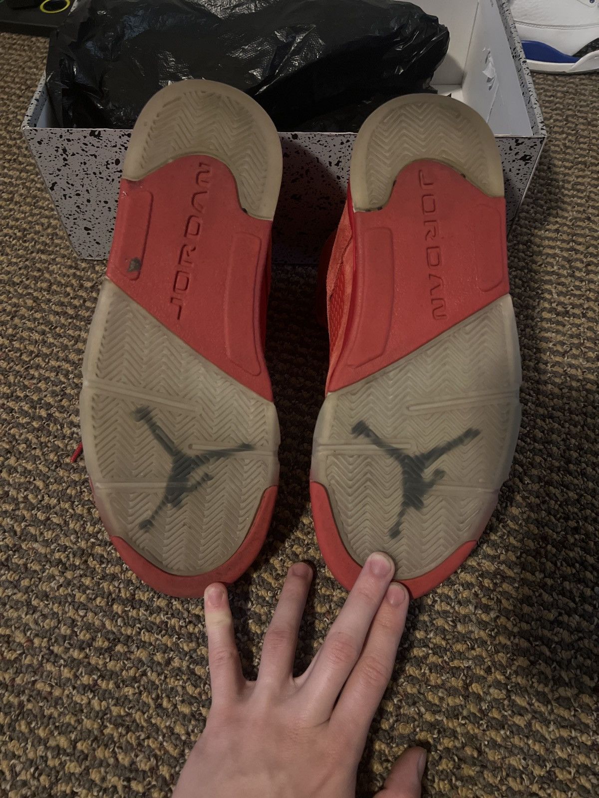 Jordan Brand × Nike jordan retro 5 red suede Size US 8.5 / EU 41-42 - 3 Thumbnail